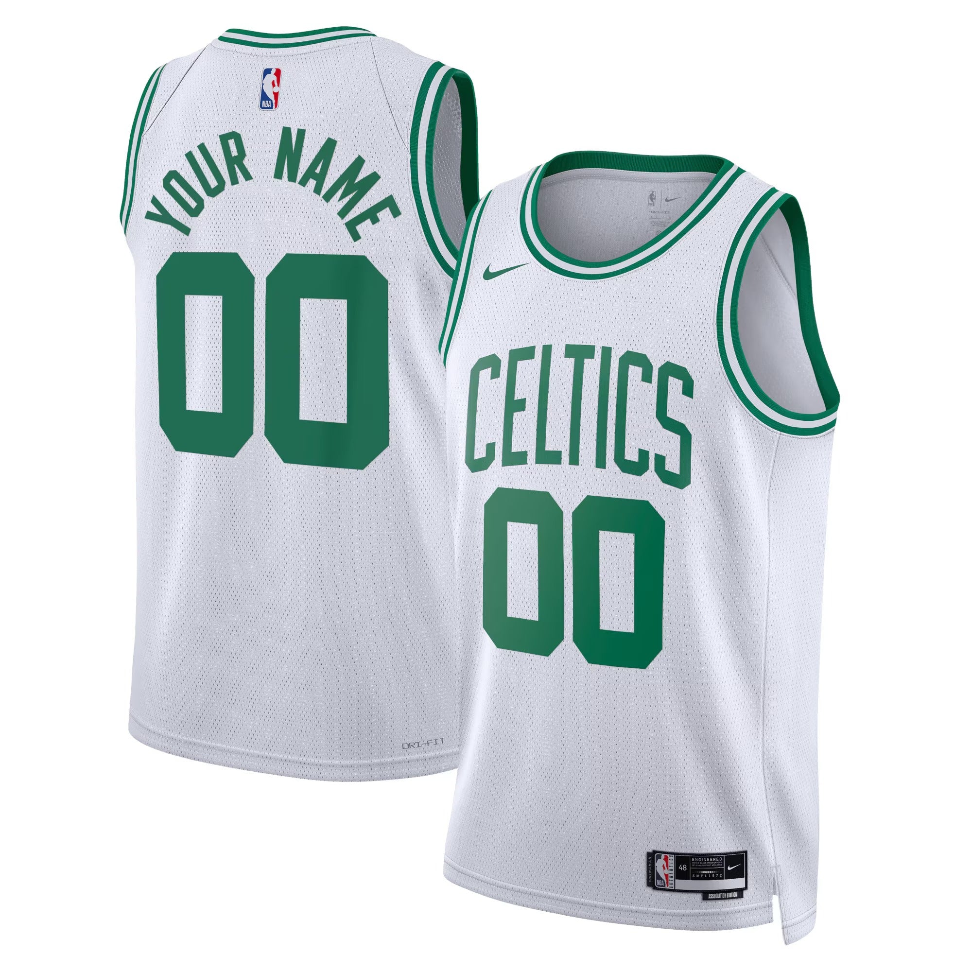 Custom Boston Celtics Association Jersey