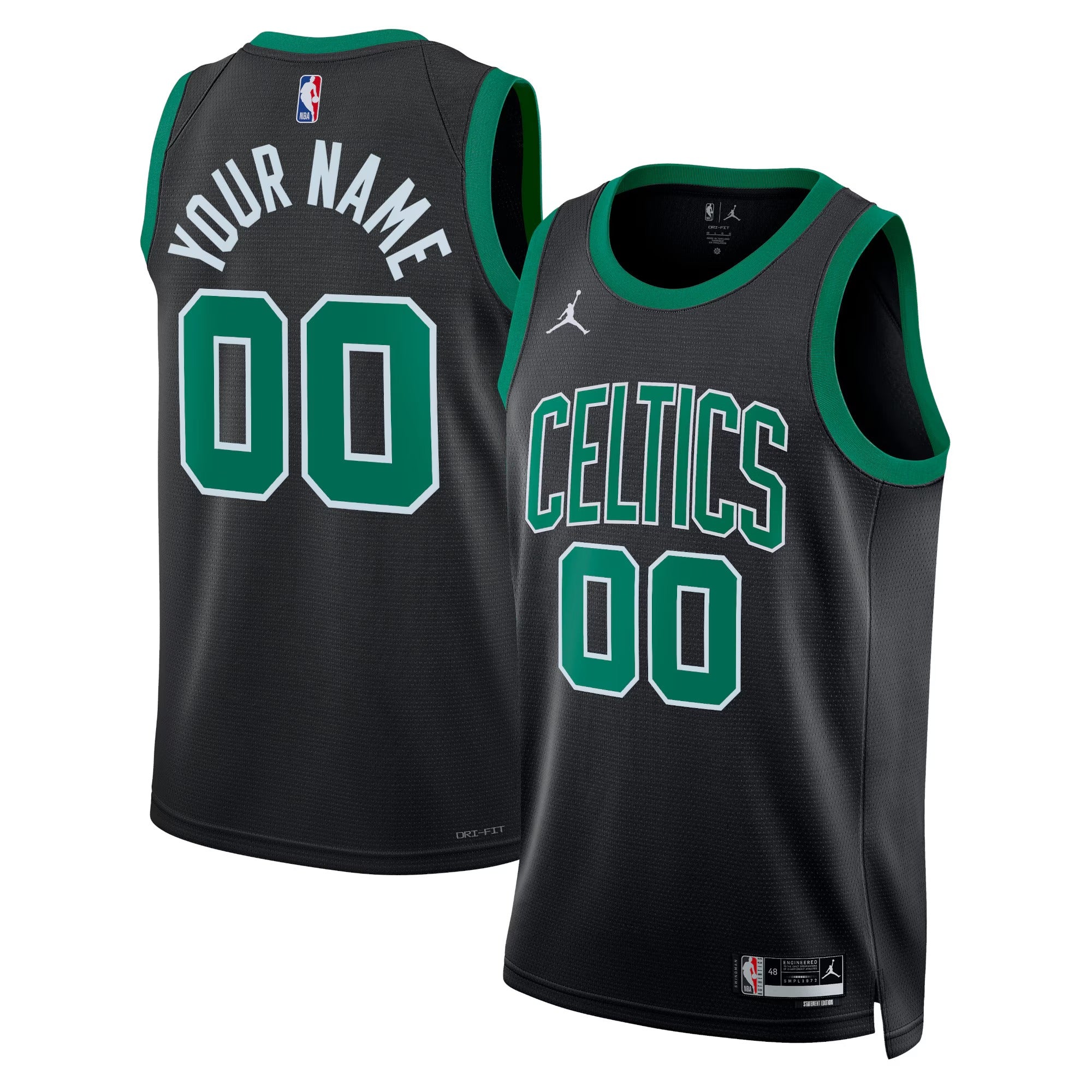 Custom Boston Celtics Statement Jersey