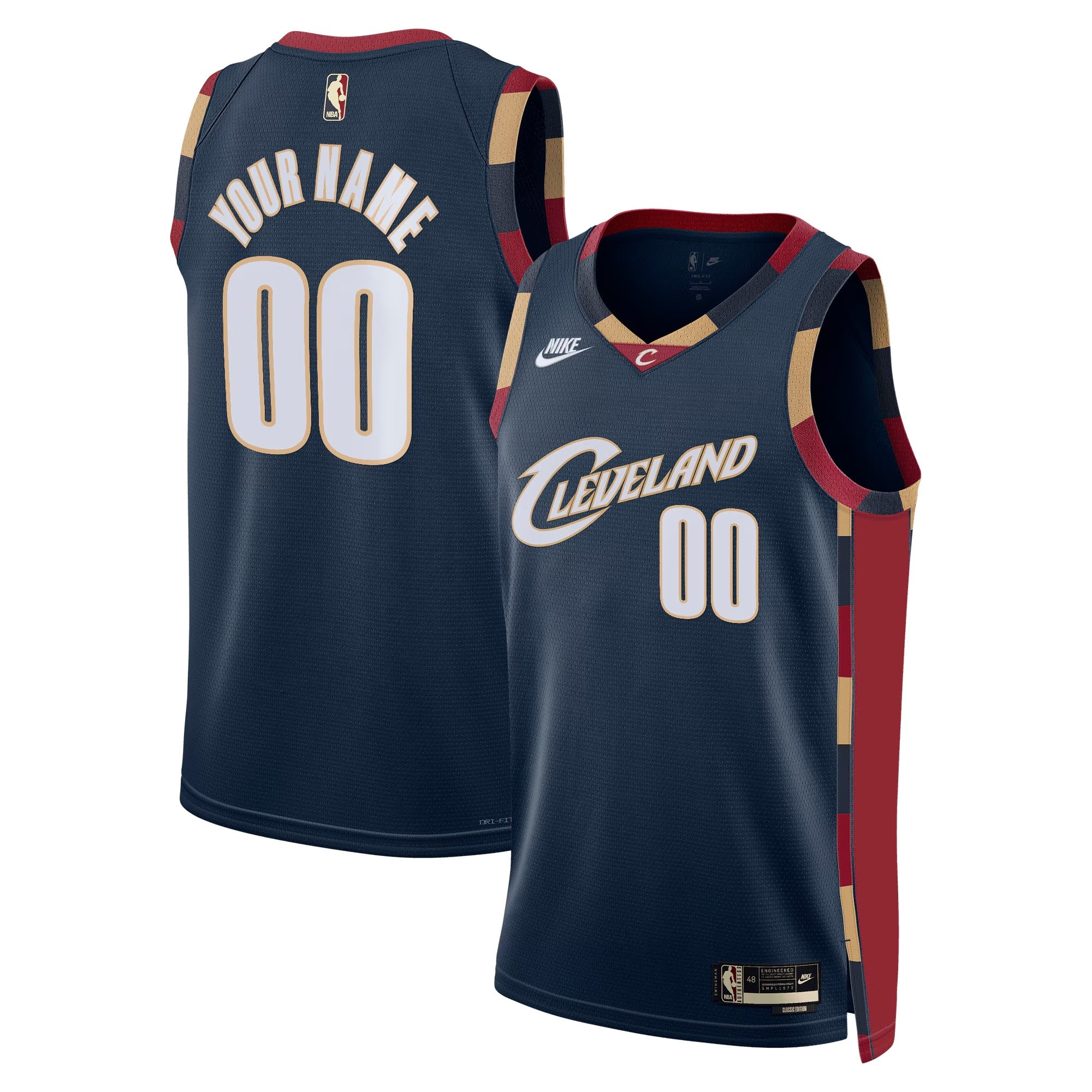 Custom Cleveland Cavaliers Classic Jersey