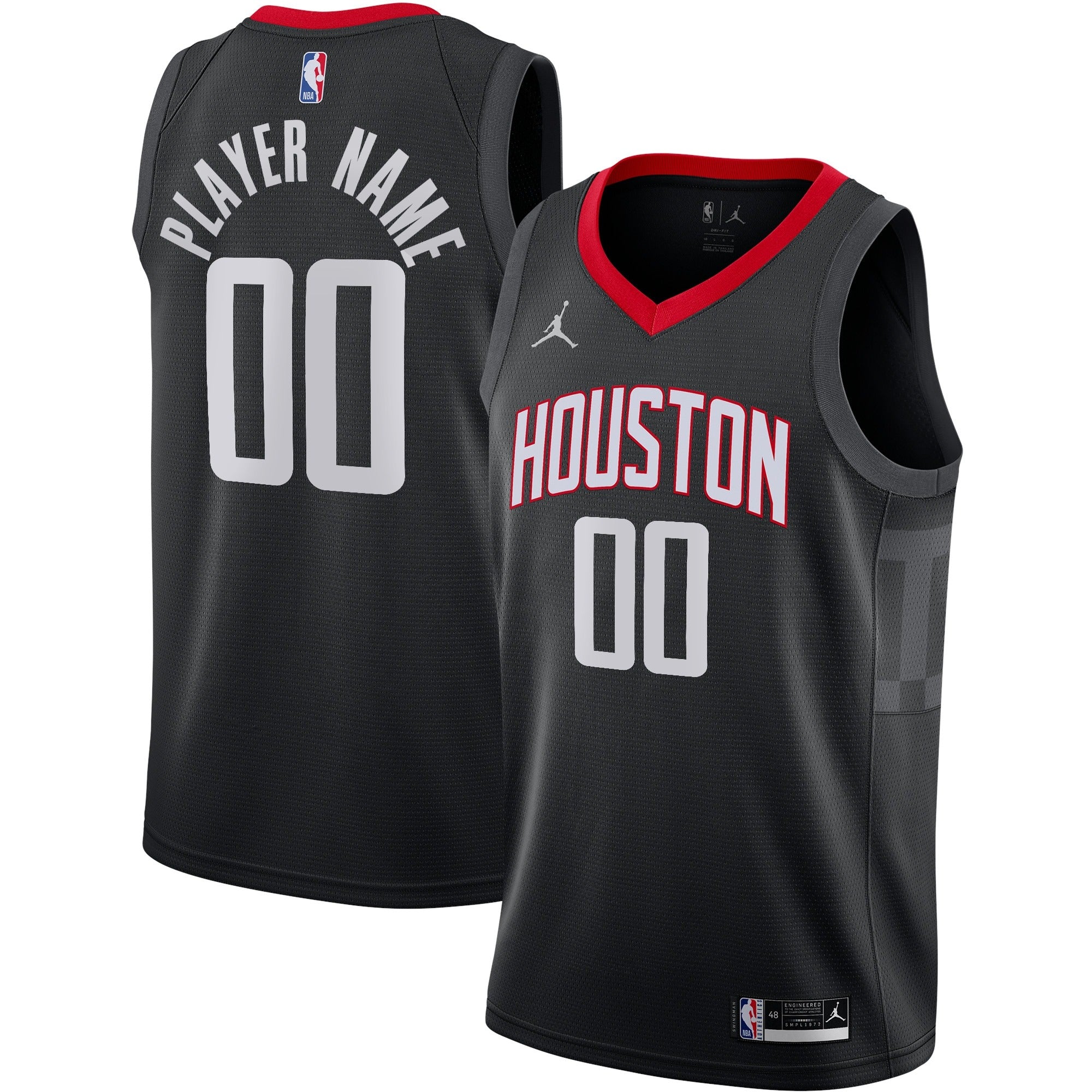 Custom Houston Rockets Statement Jersey
