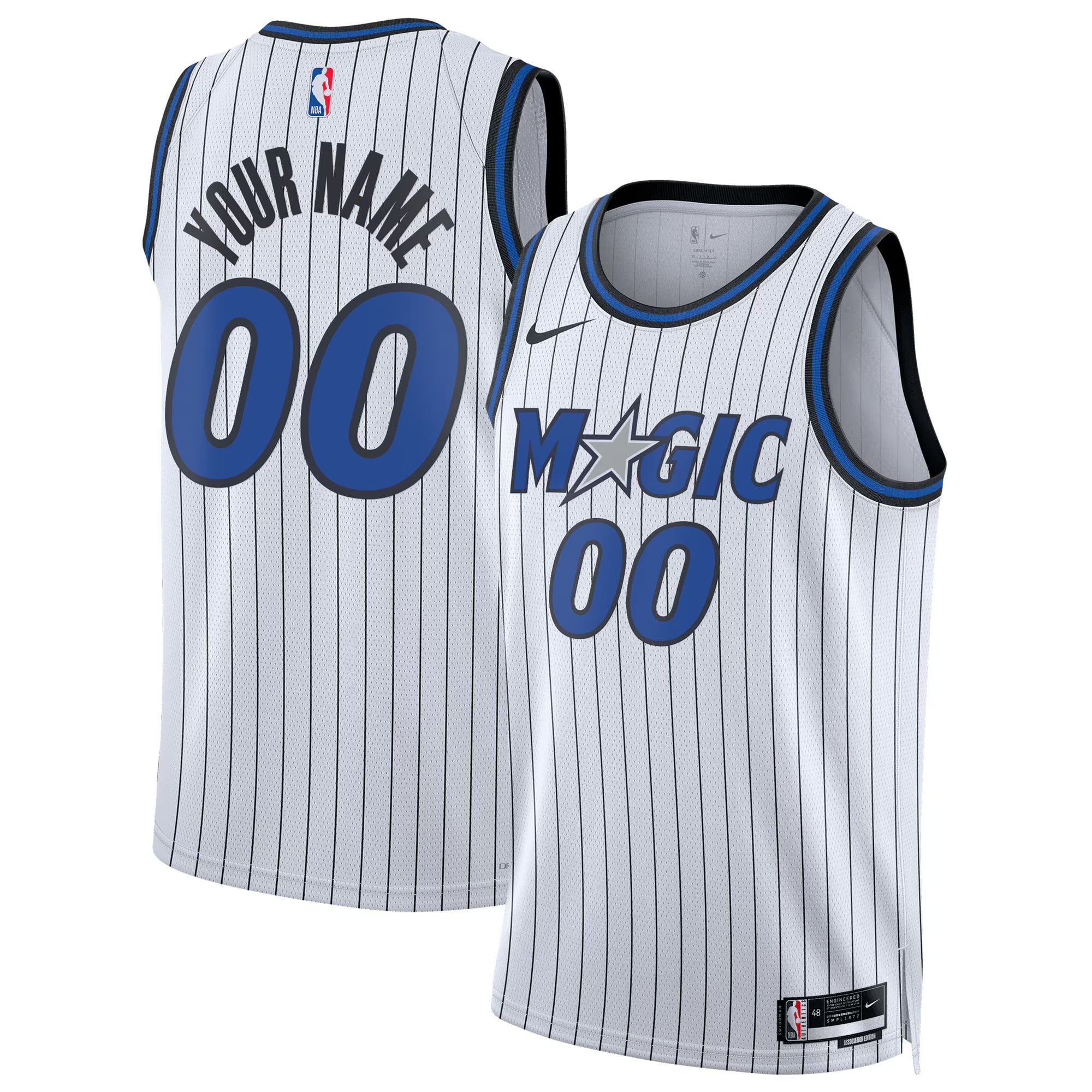 Custom Orlando Magic Association Jersey