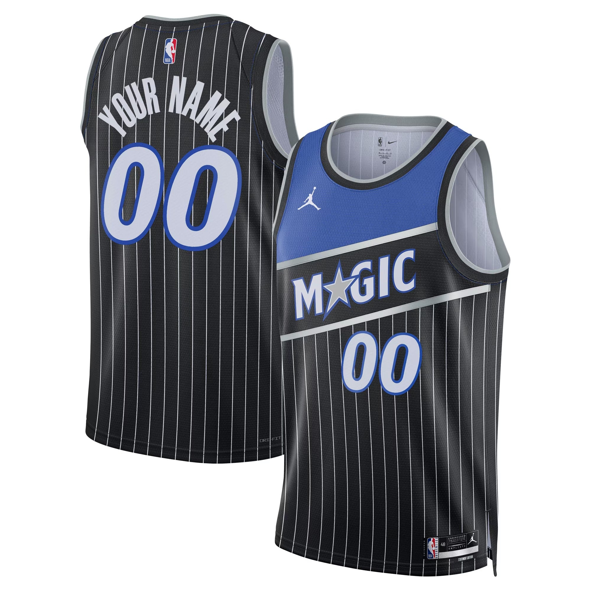 Custom Orlando Magic Statement Jersey