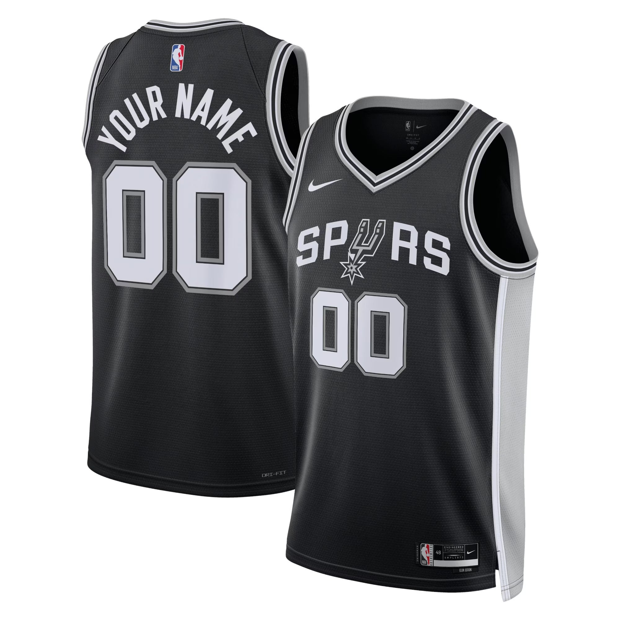 Custom San Antonio Spurs Icon Jersey