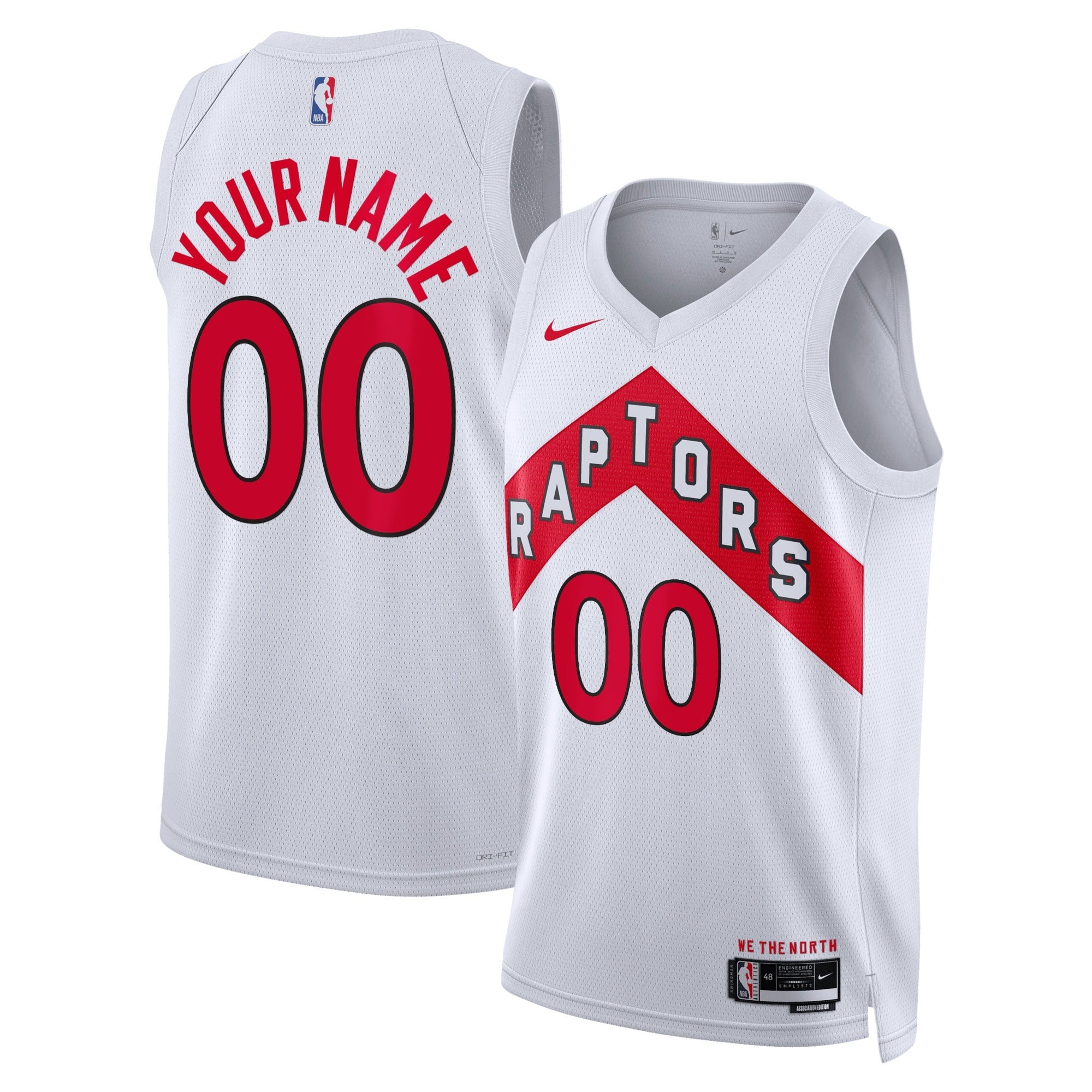 Custom Toronto Raptors Association Jersey