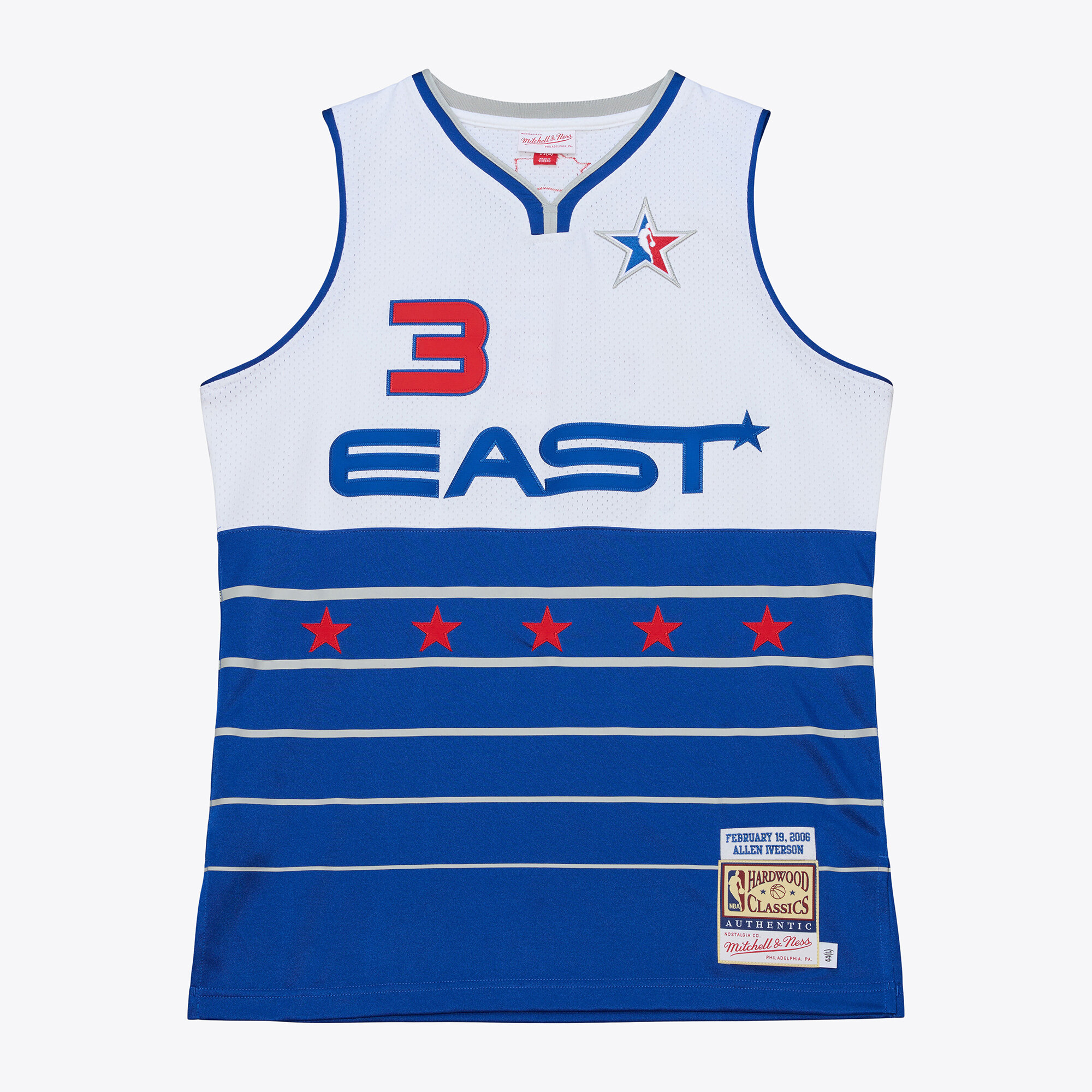 Allen Iverson 2006 All-Star Game Jersey - White/Blue