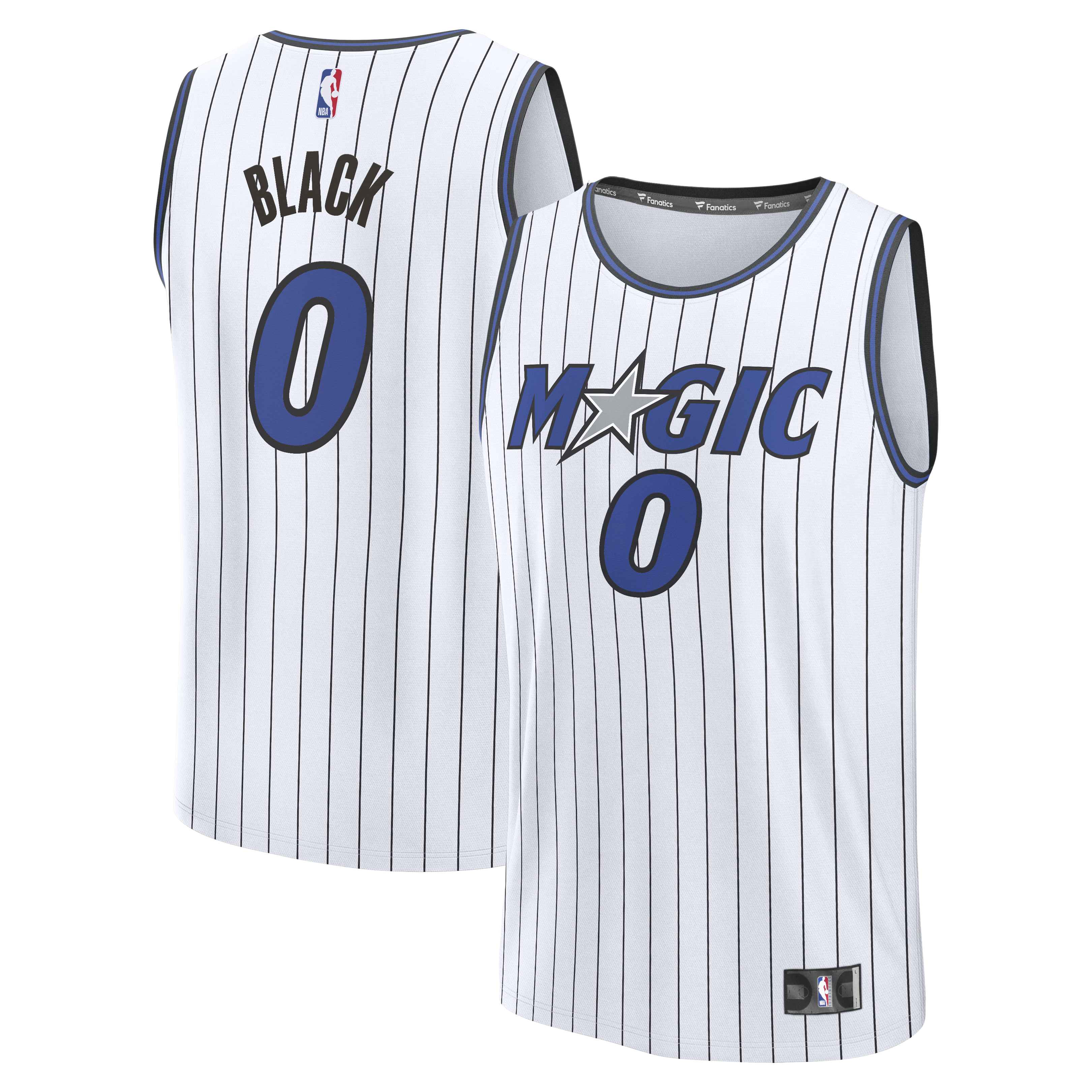 Anthony Black Orlando Magic Fanatics Fast Break Jersey - White - Association Edition