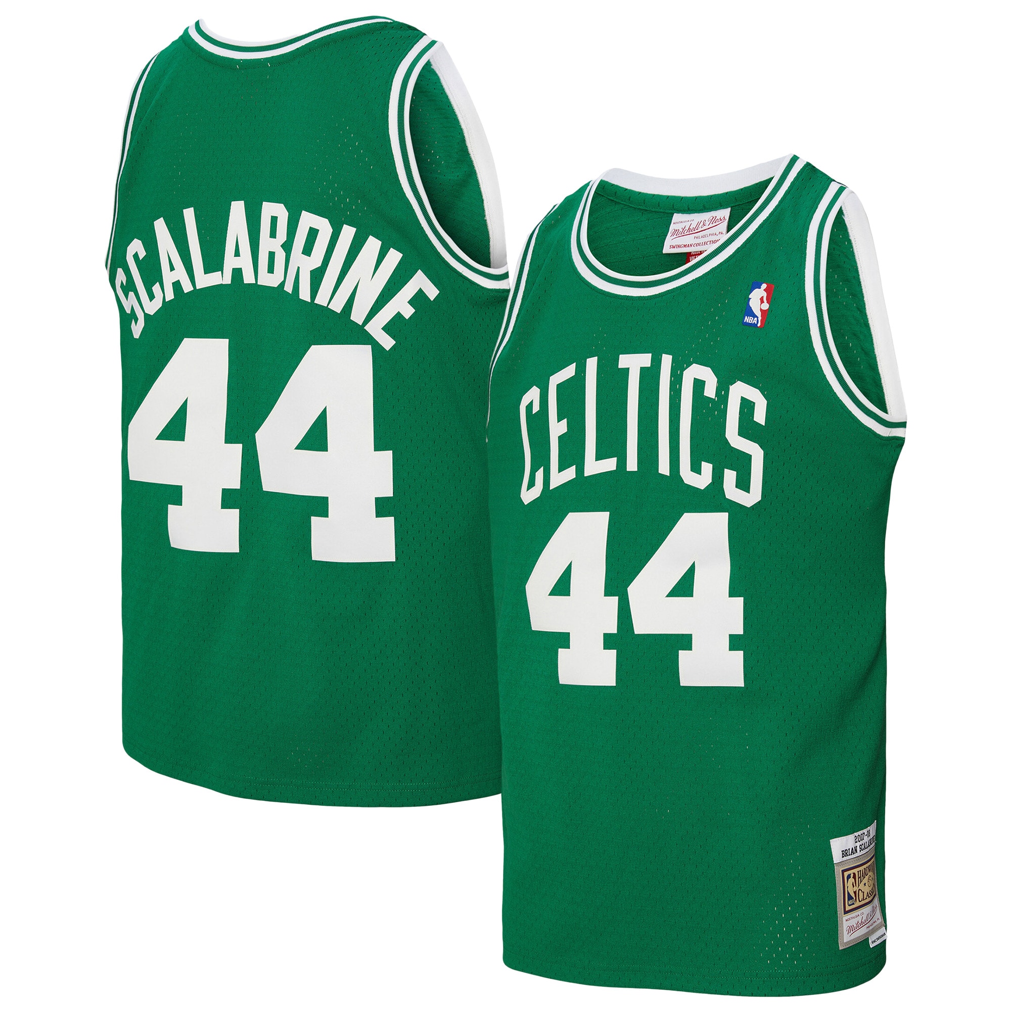 Brian Scalabrine Boston Celtics 2007/08 Hardwood Classics Swingman Jersey - Kelly Green