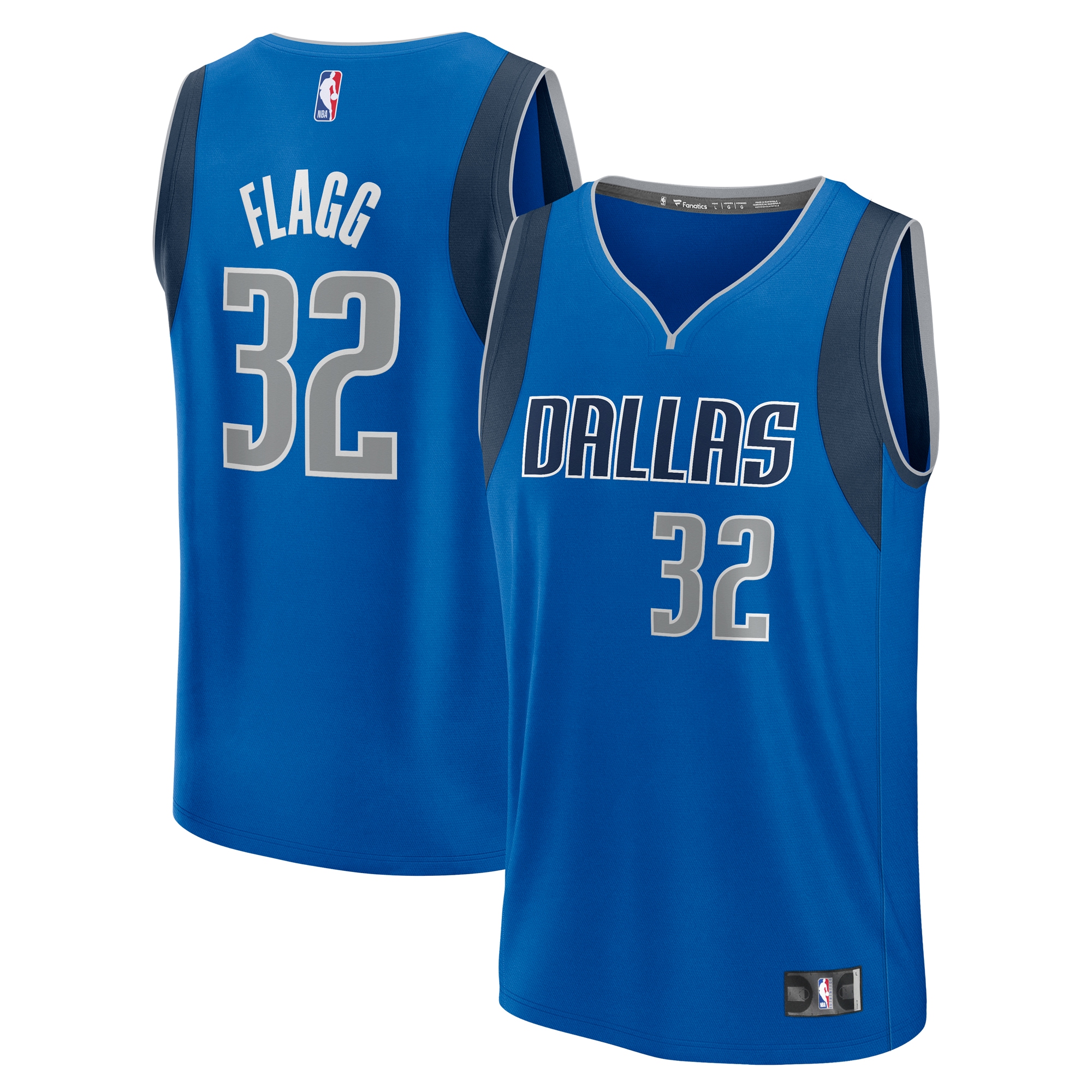 Cooper Flagg Dallas Mavericks Fanatics 2025 Draft First Round Pick Fast Break Jersey - Icon Edition - Blue