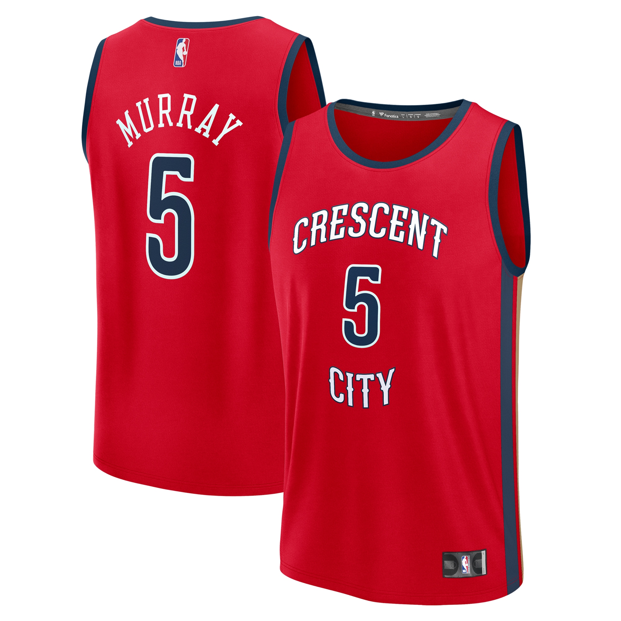 Dejounte Murray New Orleans Pelicans Fanatics Fast Break Player Jersey - Statement Edition - Red