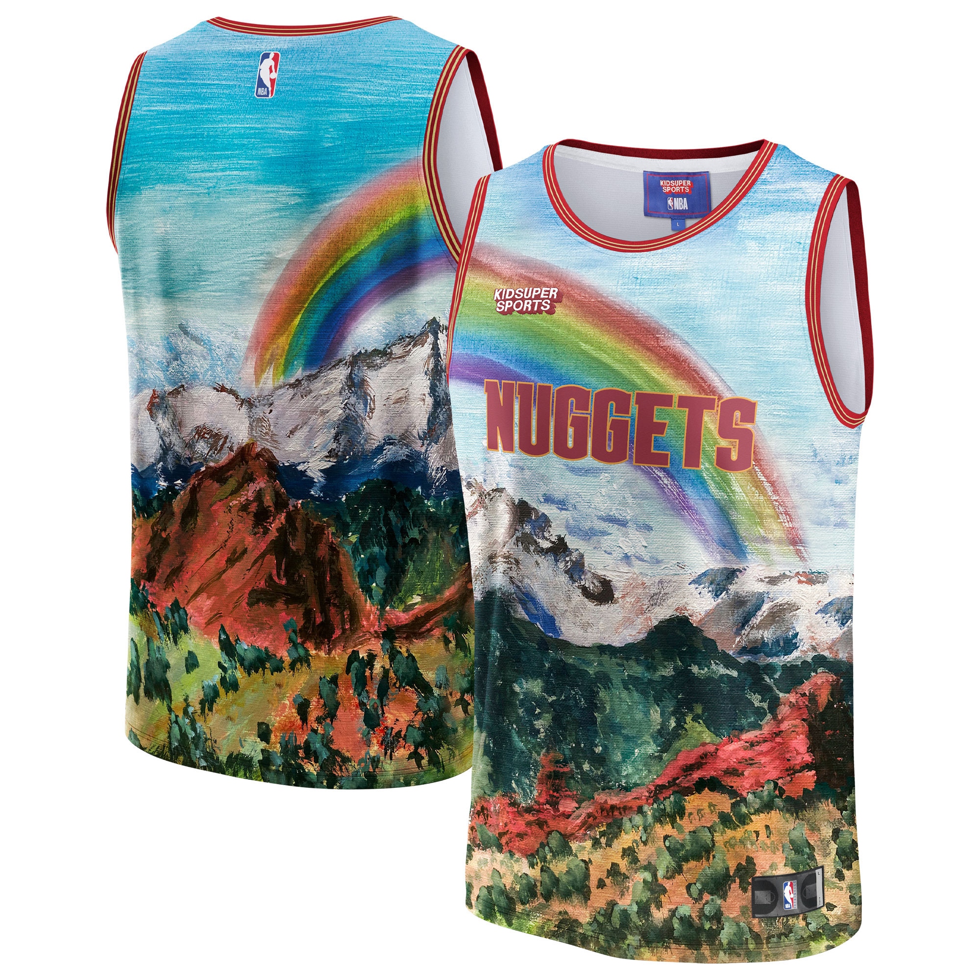 Denver Nuggets & KidSuper Studios by Fanatics Unisex Hometown Jersey - Blue