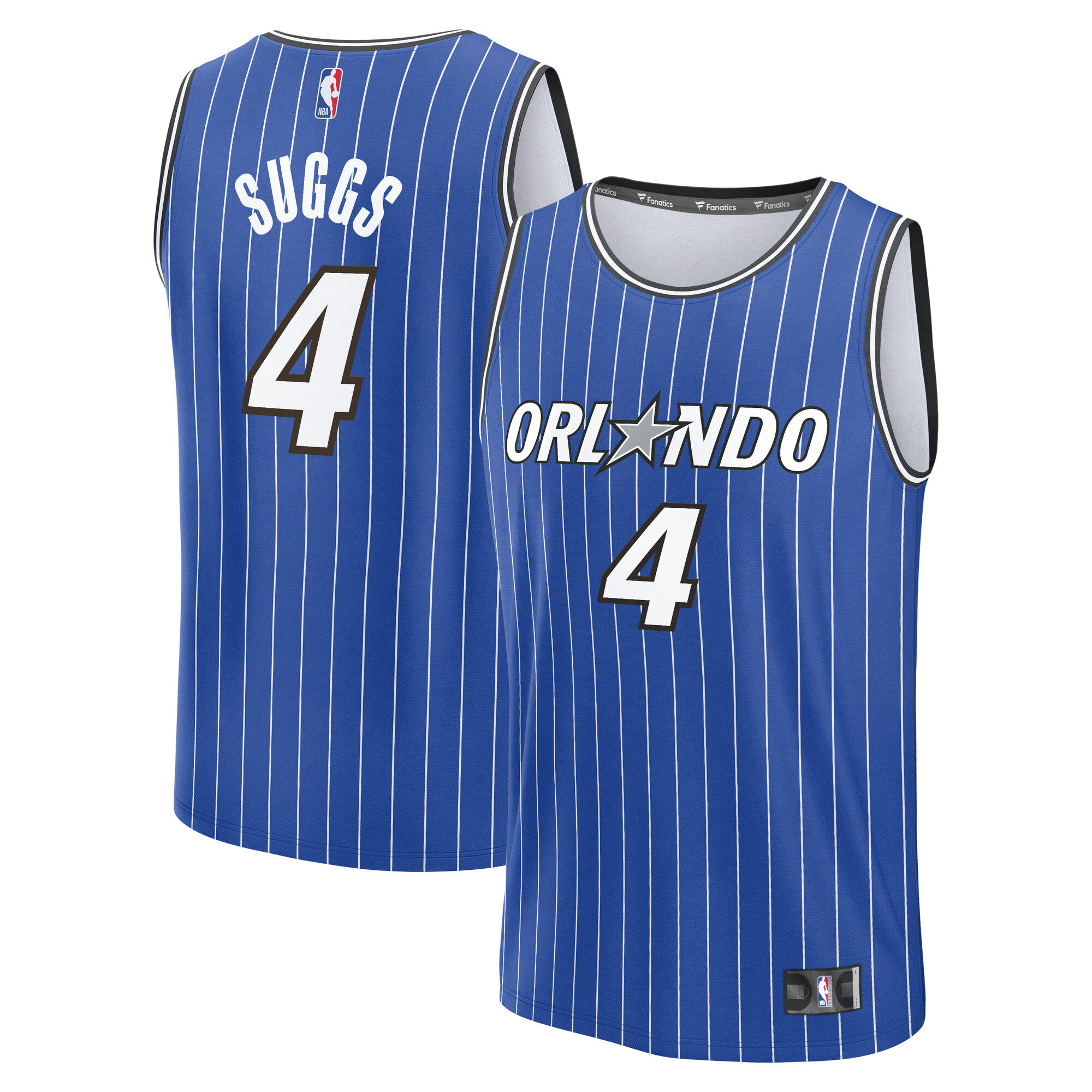 Jalen Suggs Orlando Magic Fanatics Fast Break Jersey - Icon Edition - Blue