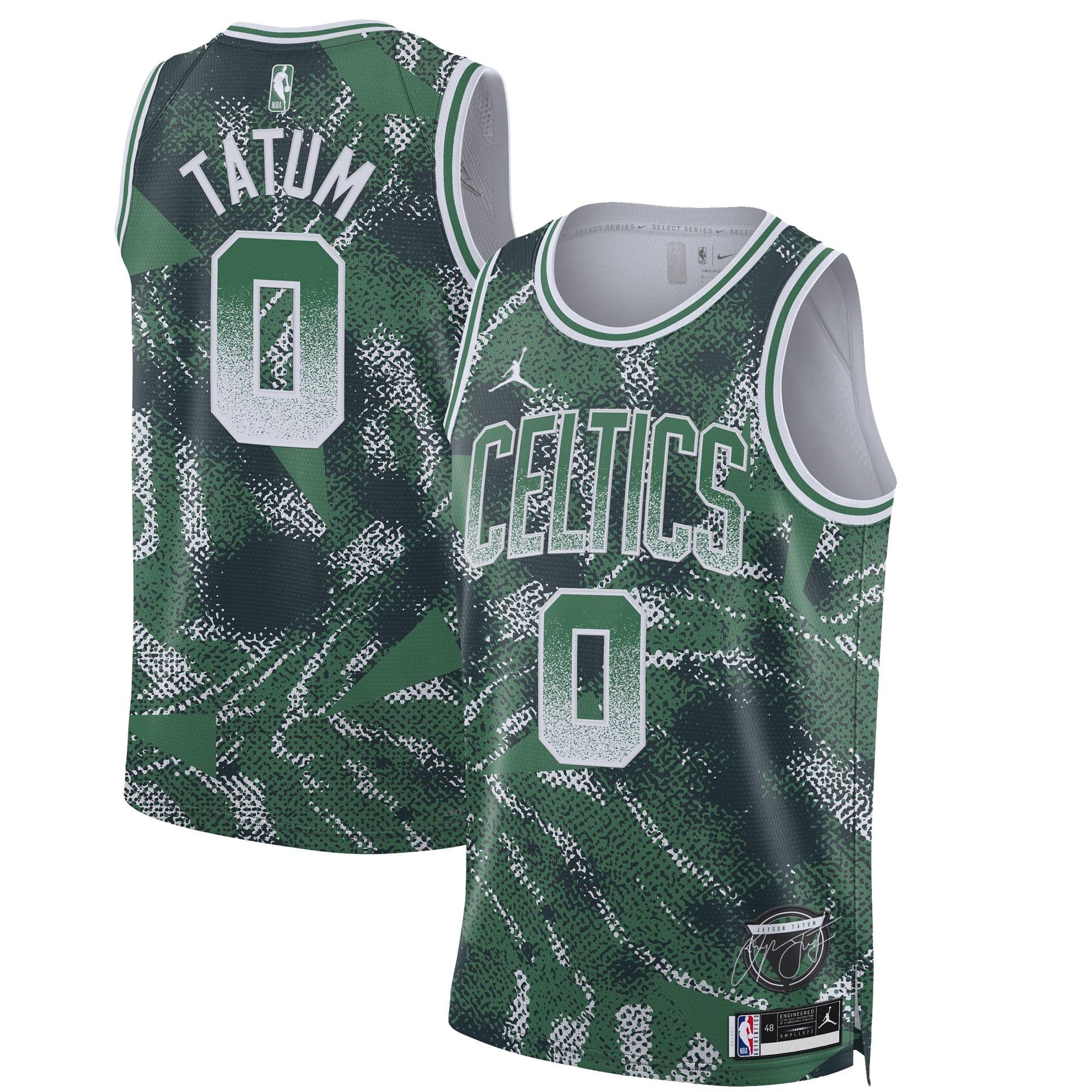 Jayson Tatum Boston Celtics Unisex 2025 Select Series Swingman Player Jersey - Green