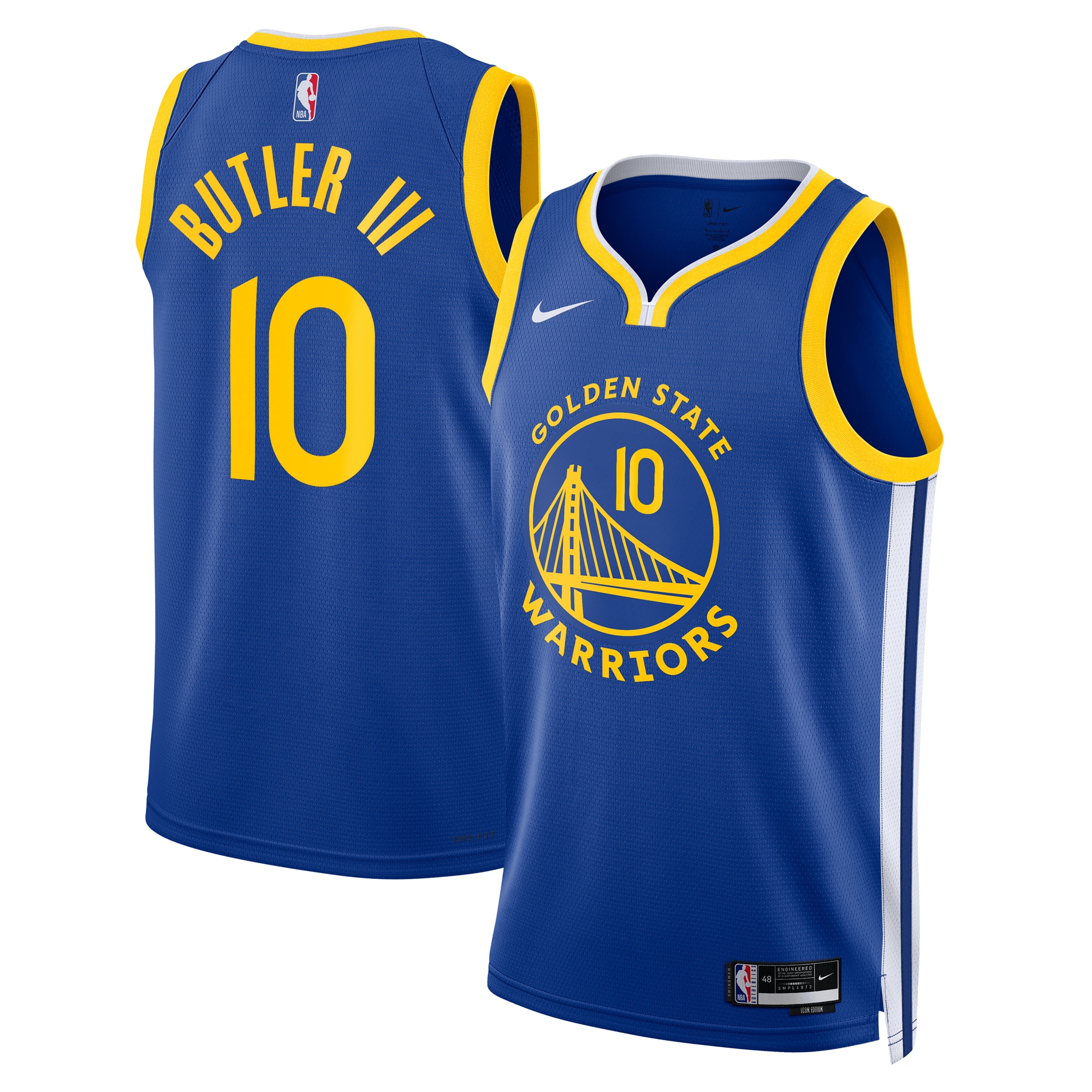 Jimmy Butler Golden State Warriors Unisex Swingman Jersey - Icon Edition - Royal
