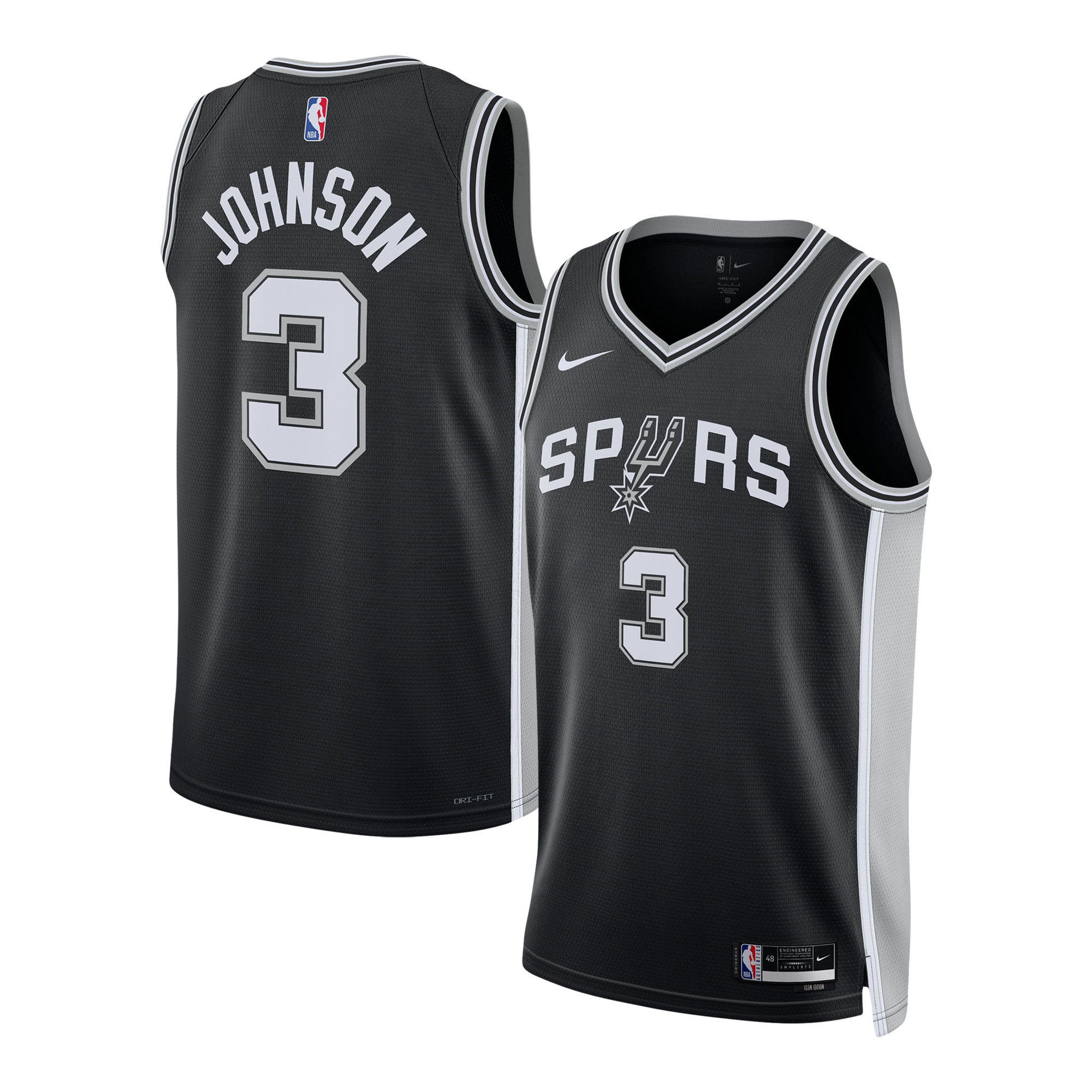 Keldon Johnson San Antonio Spurs Unisex Swingman Jersey - Icon Edition