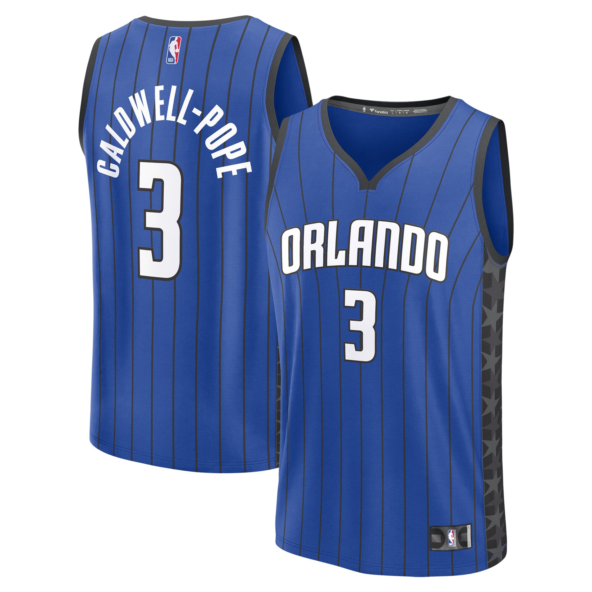 Kentavious Caldwell-Pope Orlando Magic Fanatics Fast Break Player Jersey - Statement Edition - Blue