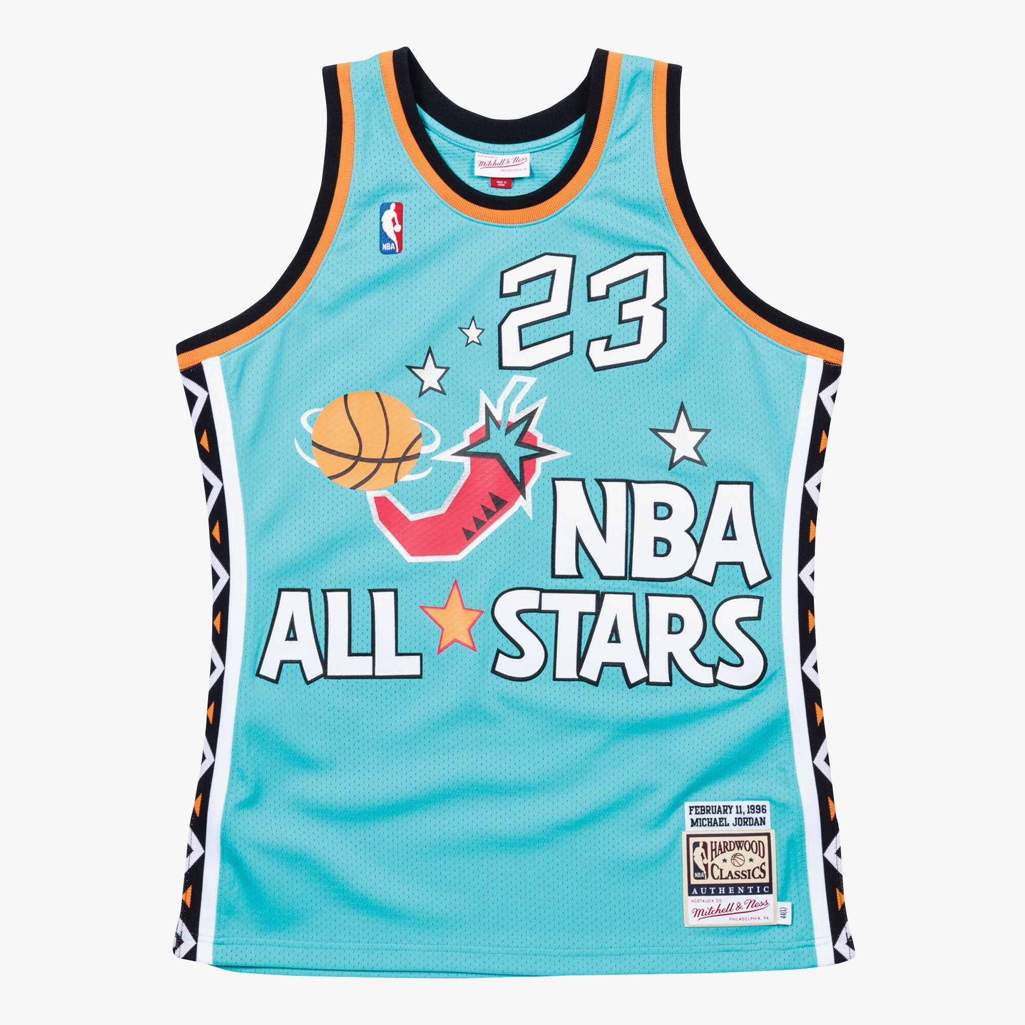 Michael Jordan 1996 All-Star Game Jersey - Teal