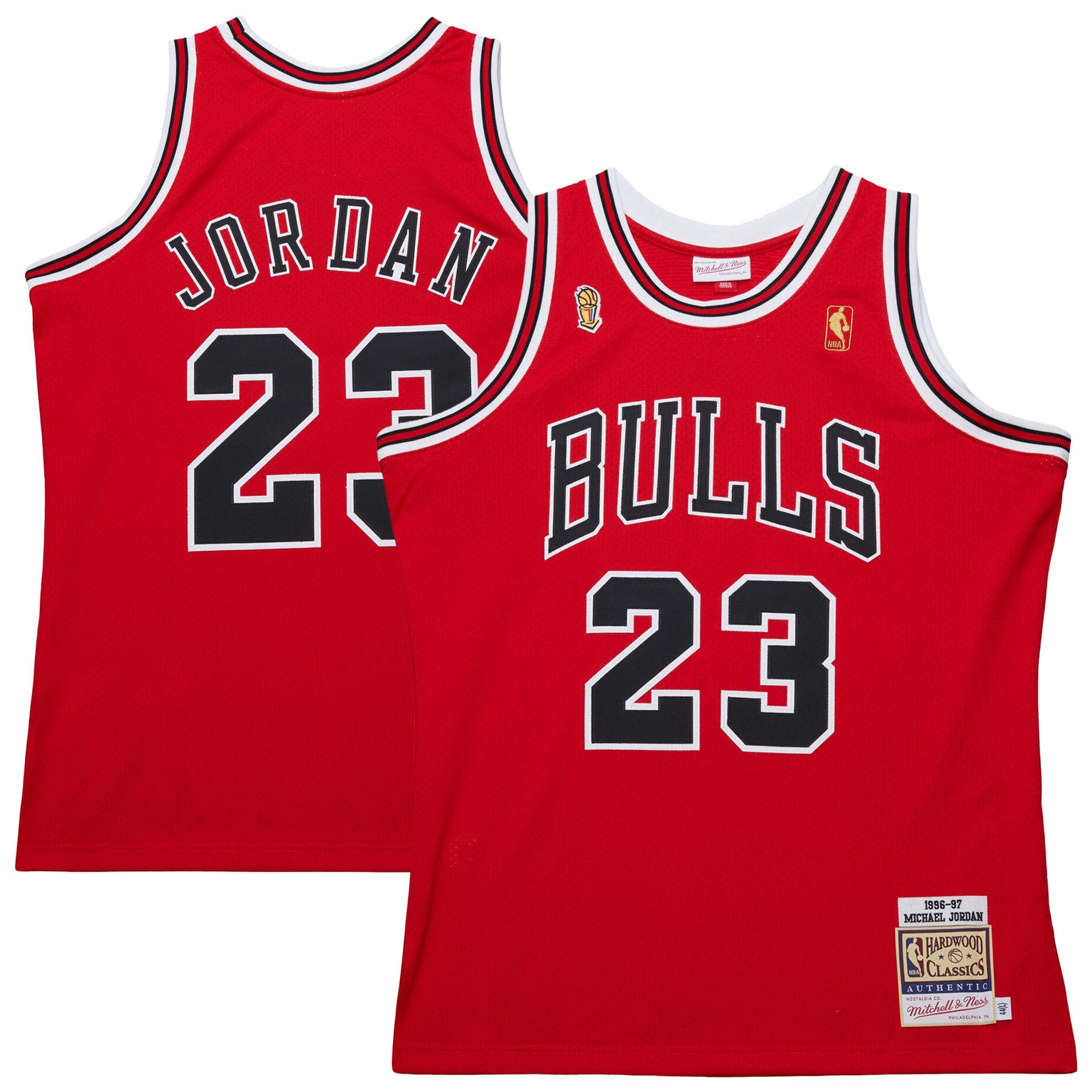 Michael Jordan Chicago Bulls 1996/97 Throwback Jersey - Red