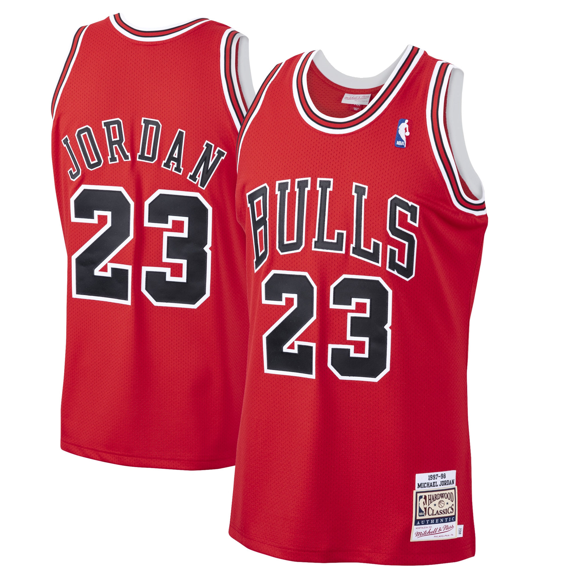 Michael Jordan Chicago Bulls 1997/98 Hardwood Classics Jersey