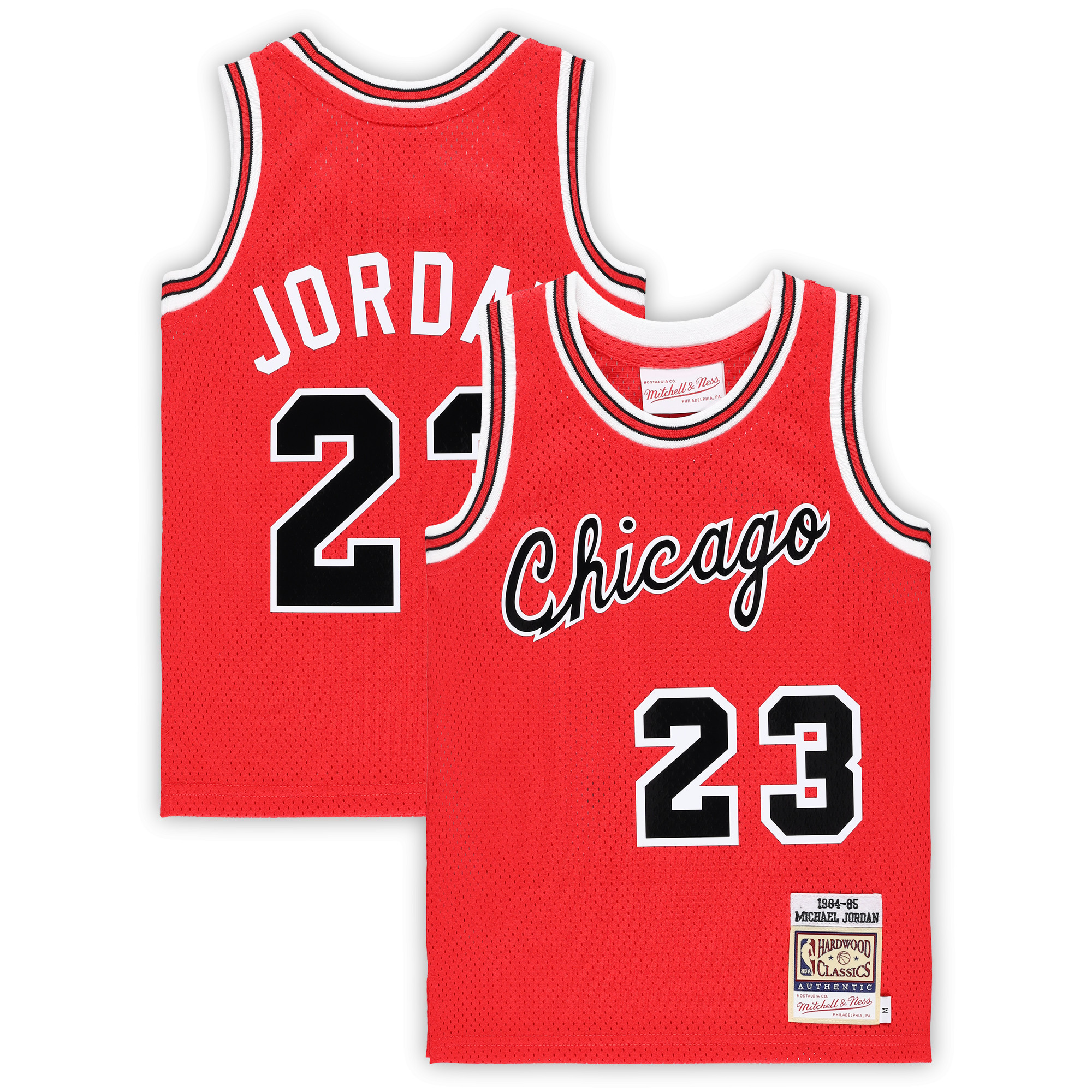 Michael Jordan Chicago Bulls Preschool Hardwood Classics 1984/85 Swingman Jersey - Red