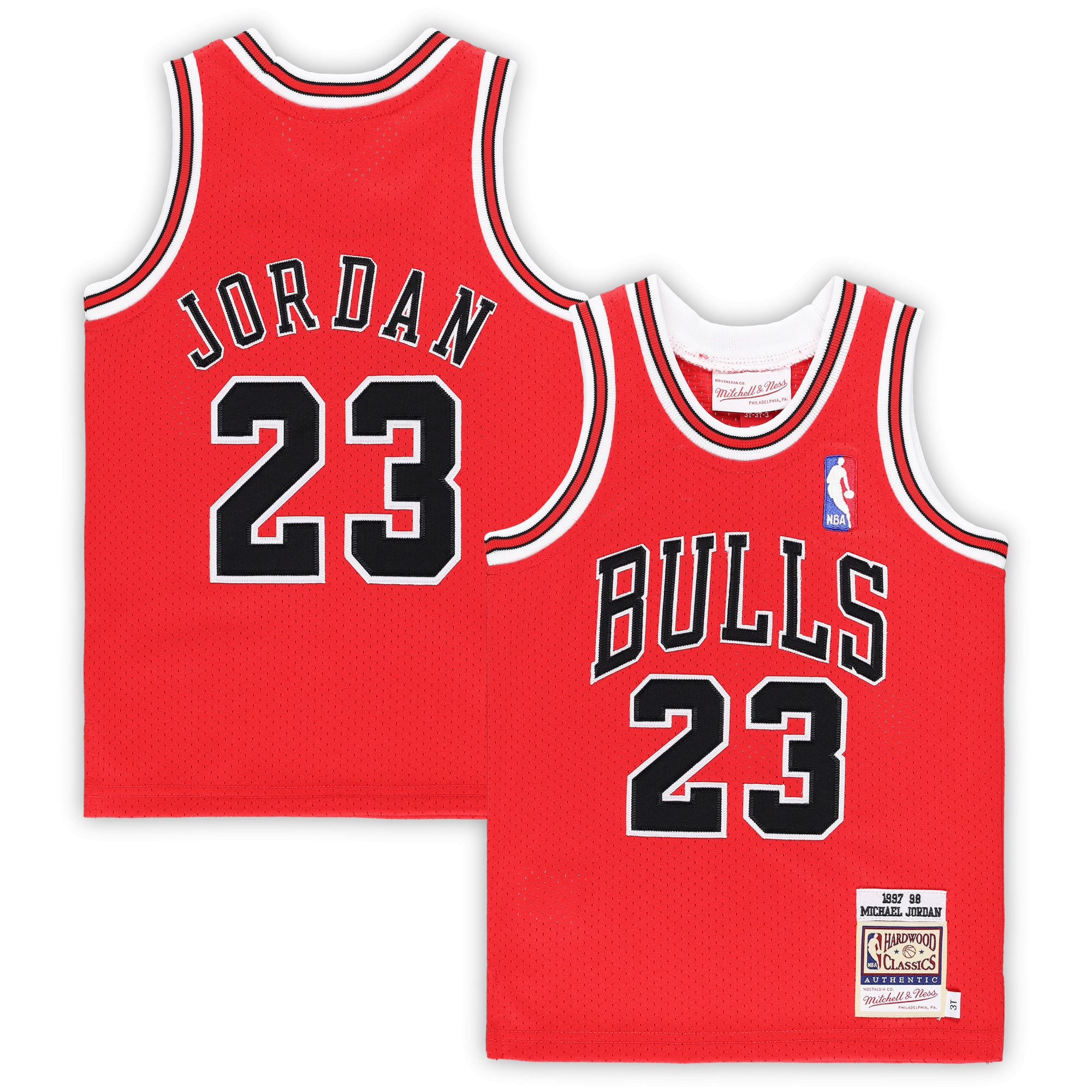 Michael Jordan Chicago Bulls Toddler 1997/98 Hardwood Classics Jersey