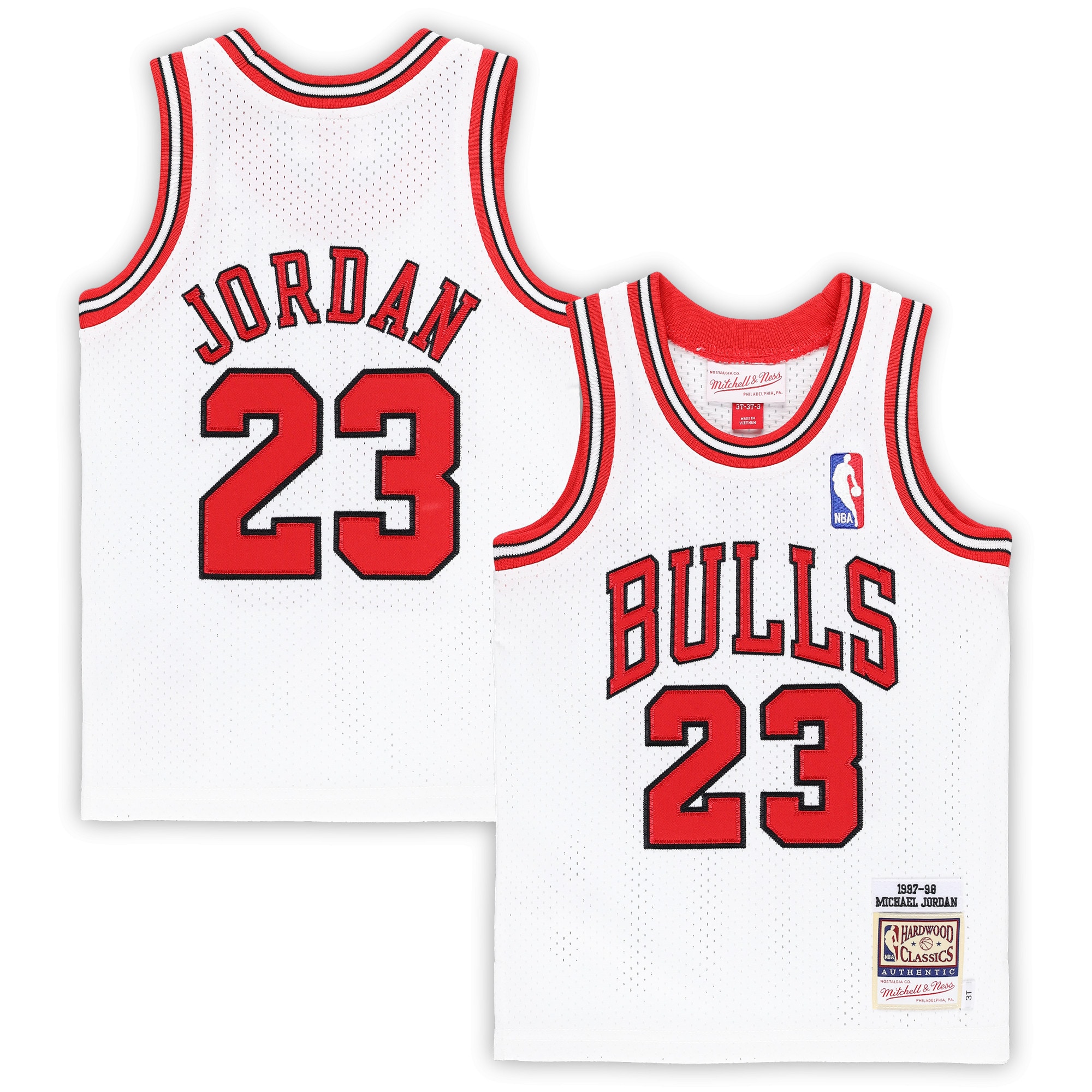 Michael Jordan Chicago Bulls Toddler 1997/98 Hardwood Classics Jersey