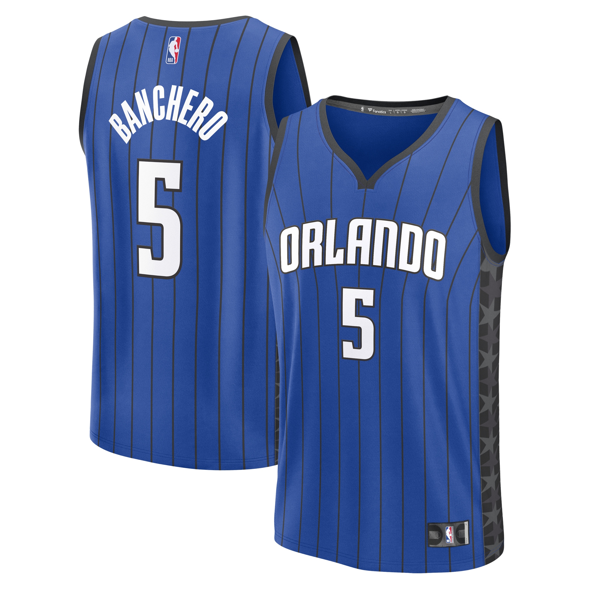 Paolo Banchero Orlando Magic Fanatics Fast Break Player Jersey - Statement Edition - Blue