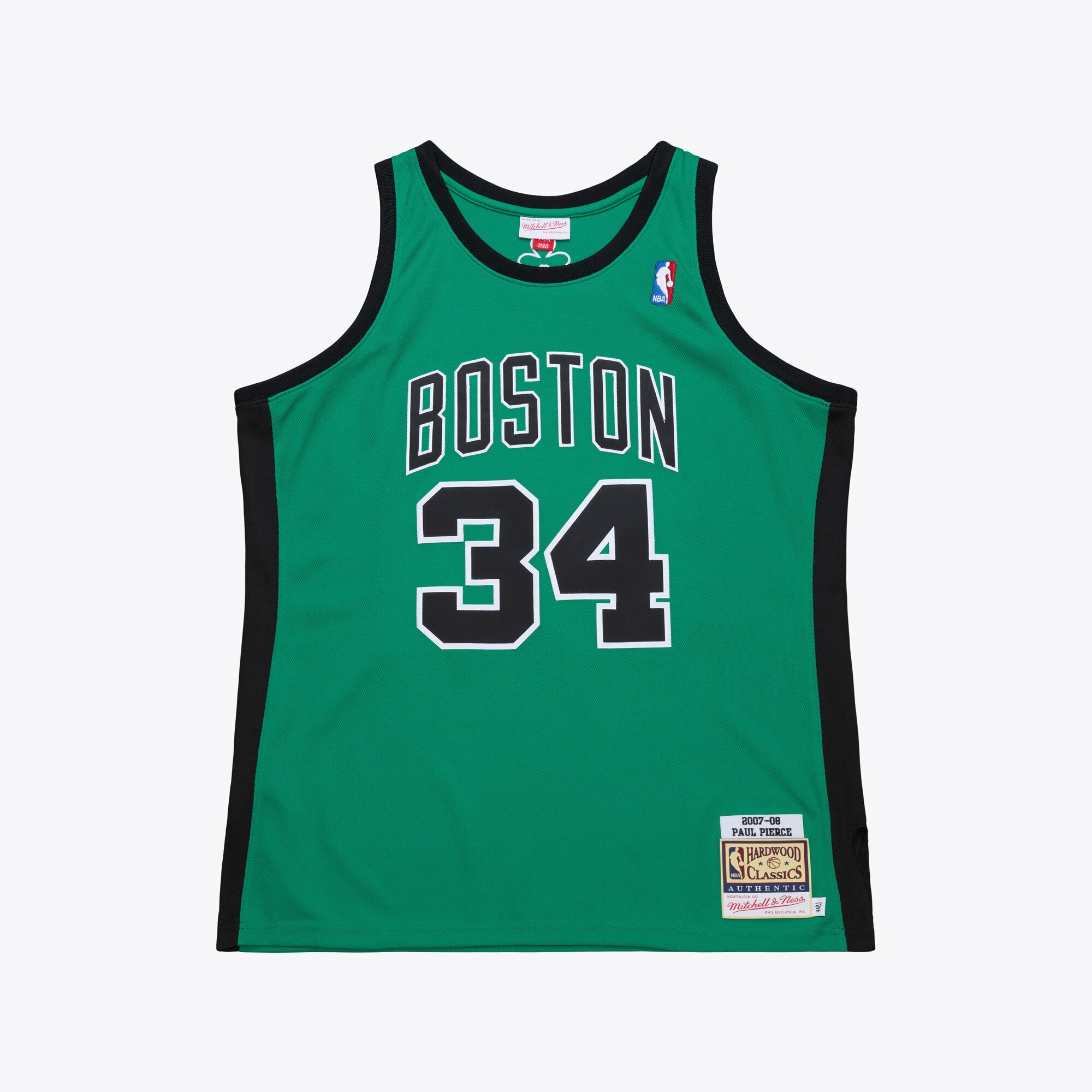 Paul Pierce Boston Celtics 2007-08 Hardwood Classics Jersey - Kelly Green