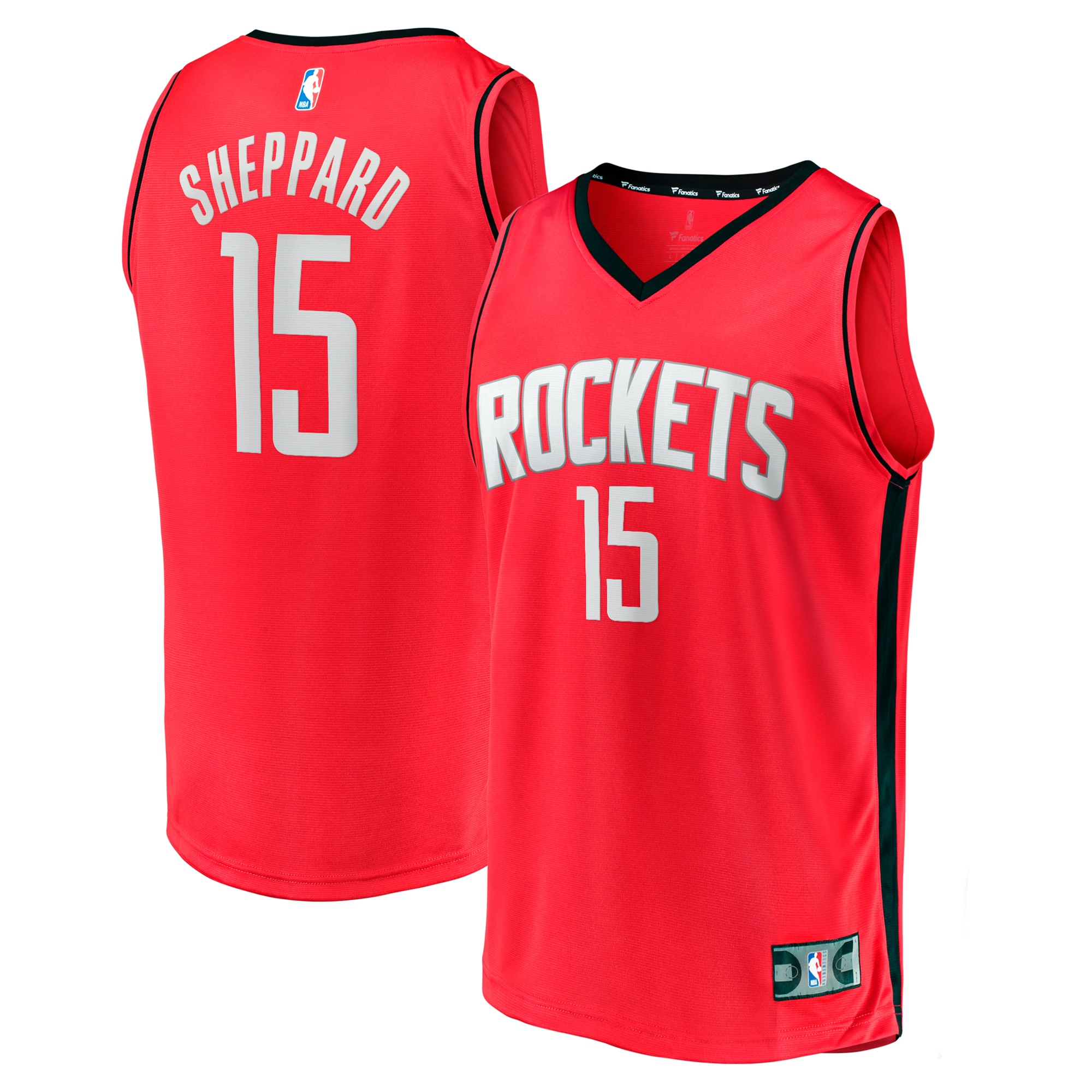 Reed Sheppard Houston Rockets Fanatics 2024 Draft Fast Break Player Jersey - Icon Edition - Red