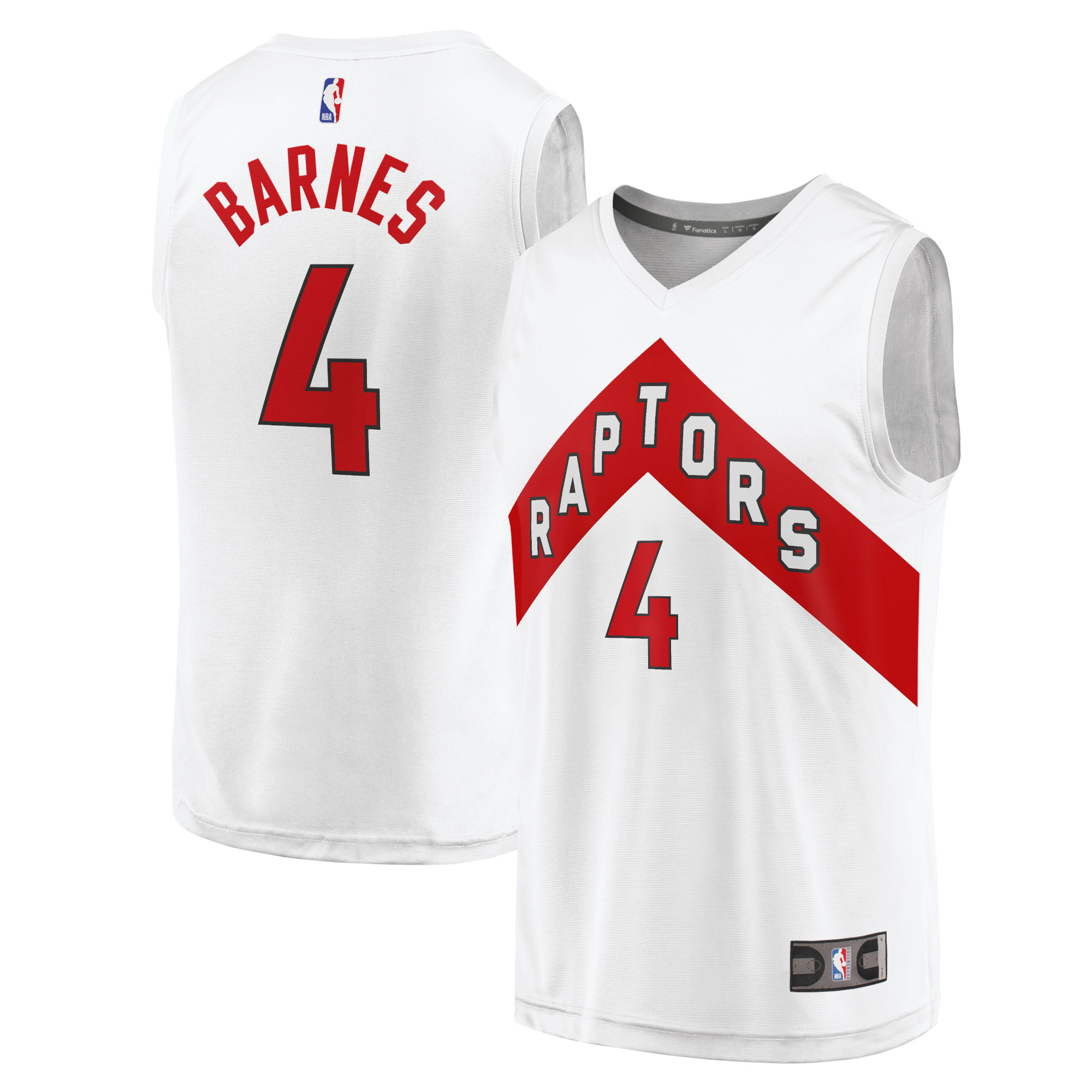 Scottie Barnes Toronto Raptors Fanatics Fast Break Jersey - Association Edition - White