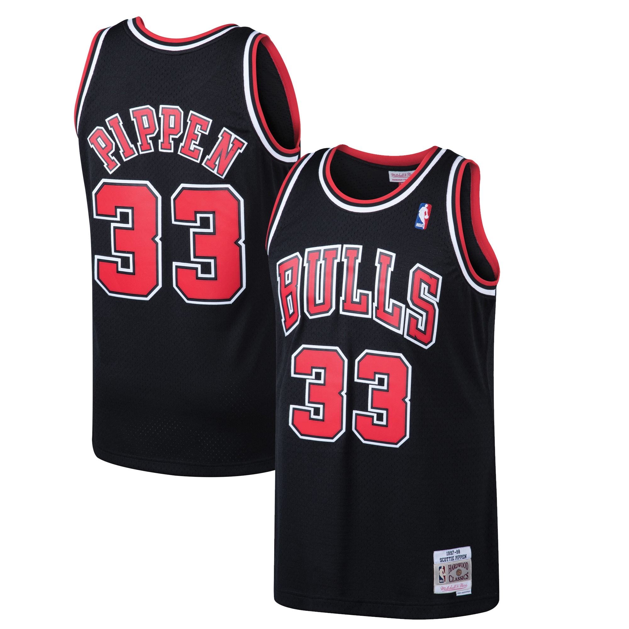 Scottie Pippen Chicago Bulls 1997/98 Hardwood Classics Swingman Jersey