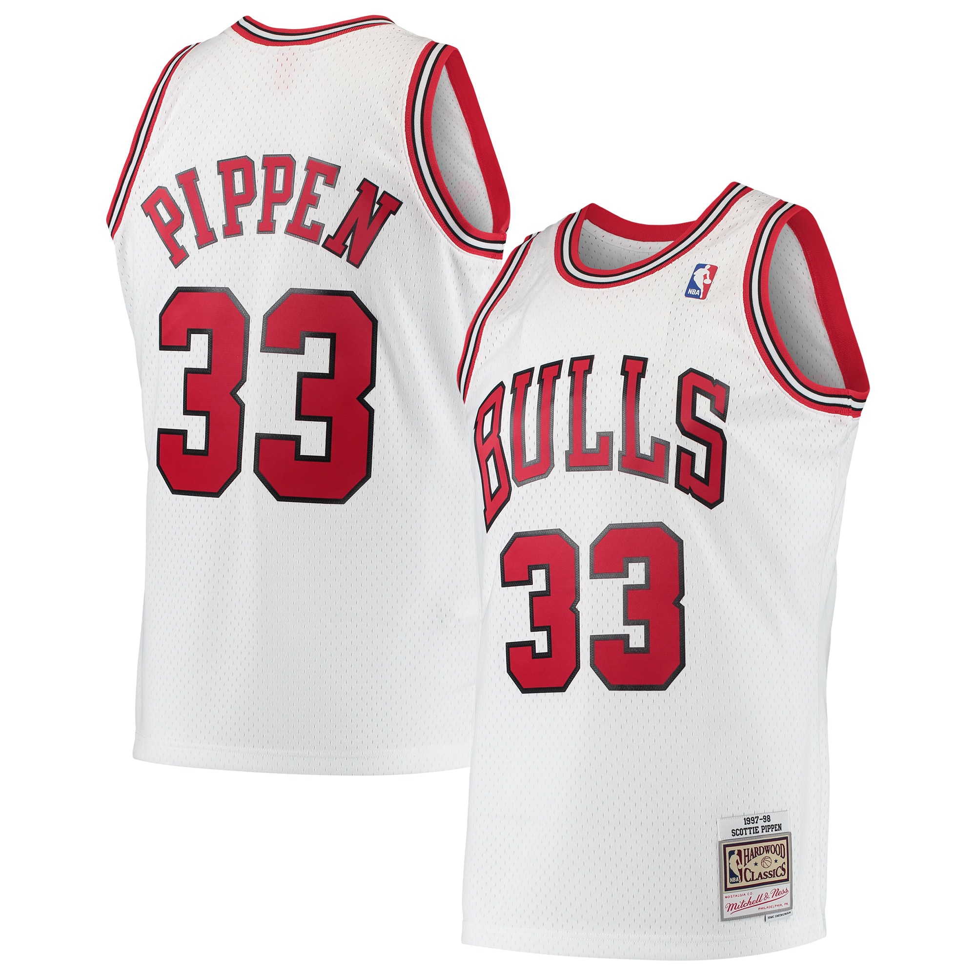 Scottie Pippen Chicago Bulls Hardwood Classics Swingman Jersey