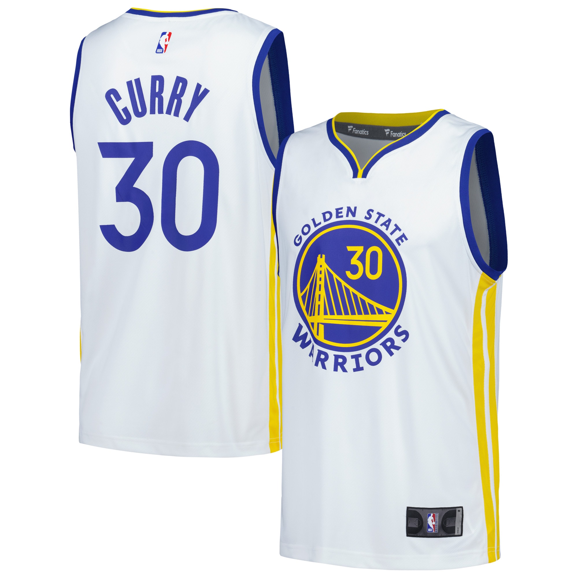 Stephen Curry Golden State Warriors Fanatics Fast Break Player Jersey - Association Edition - White
