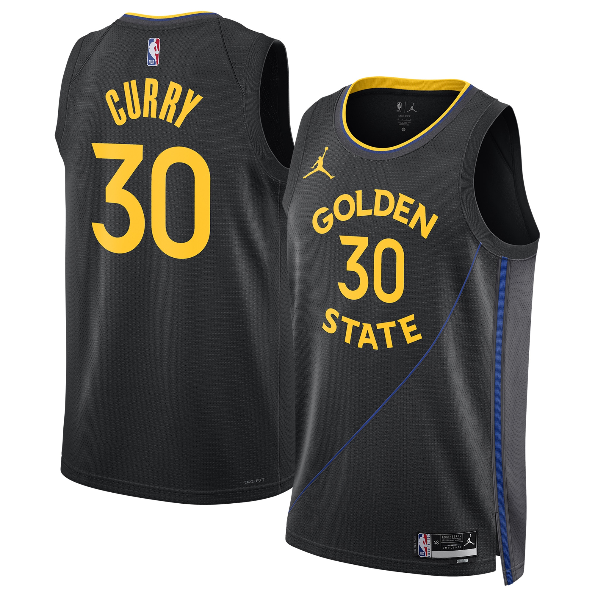 Stephen Curry Golden State Warriors Jordan Brand Unisex 2024/25 Swingman Jersey - Statement Edition - Black