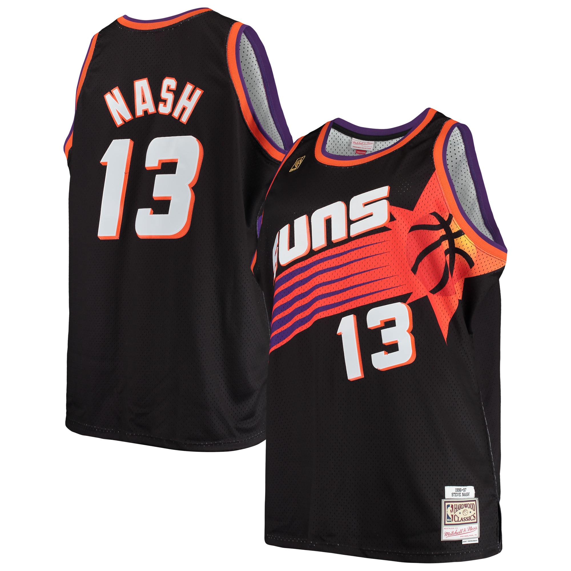 Steve Nash Phoenix Suns 1996/97 Big & Tall Hardwood Classics Swingman Jersey