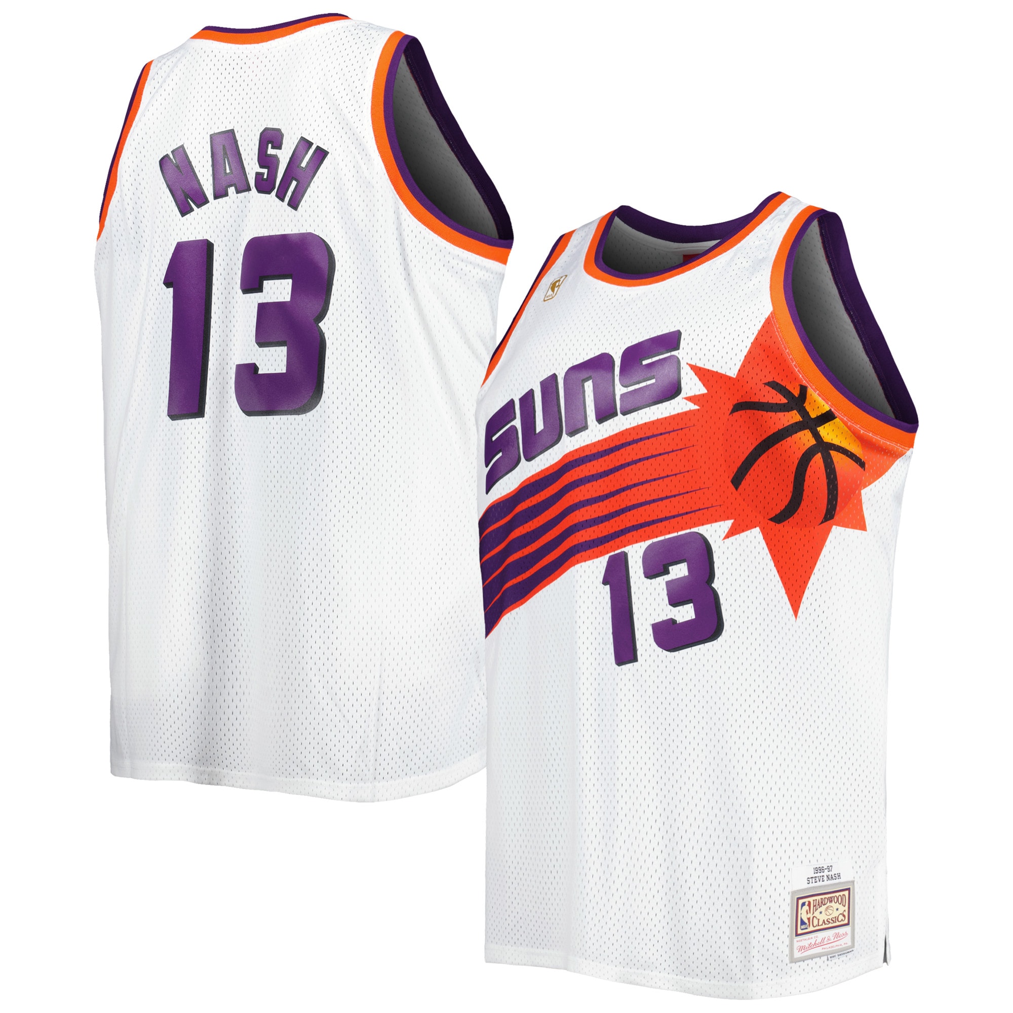 Steve Nash Phoenix Suns Big & Tall Hardwood Classics 1996/97 Swingman Jersey