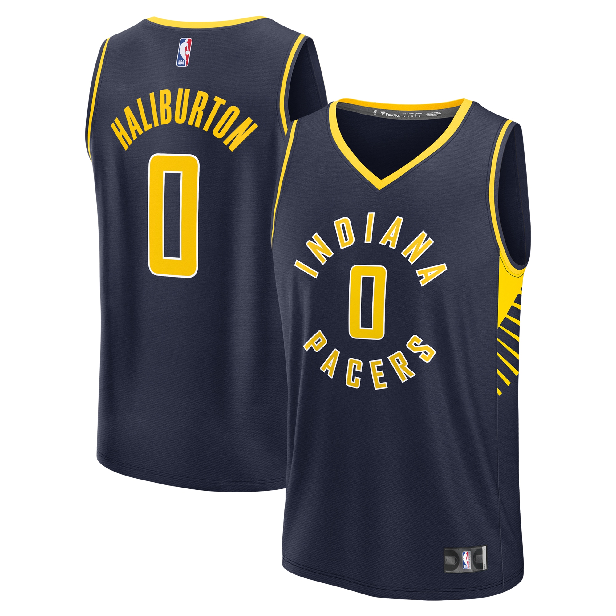 Tyrese Haliburton Indiana Pacers Fanatics Fast Break Jersey - Icon Edition - Navy