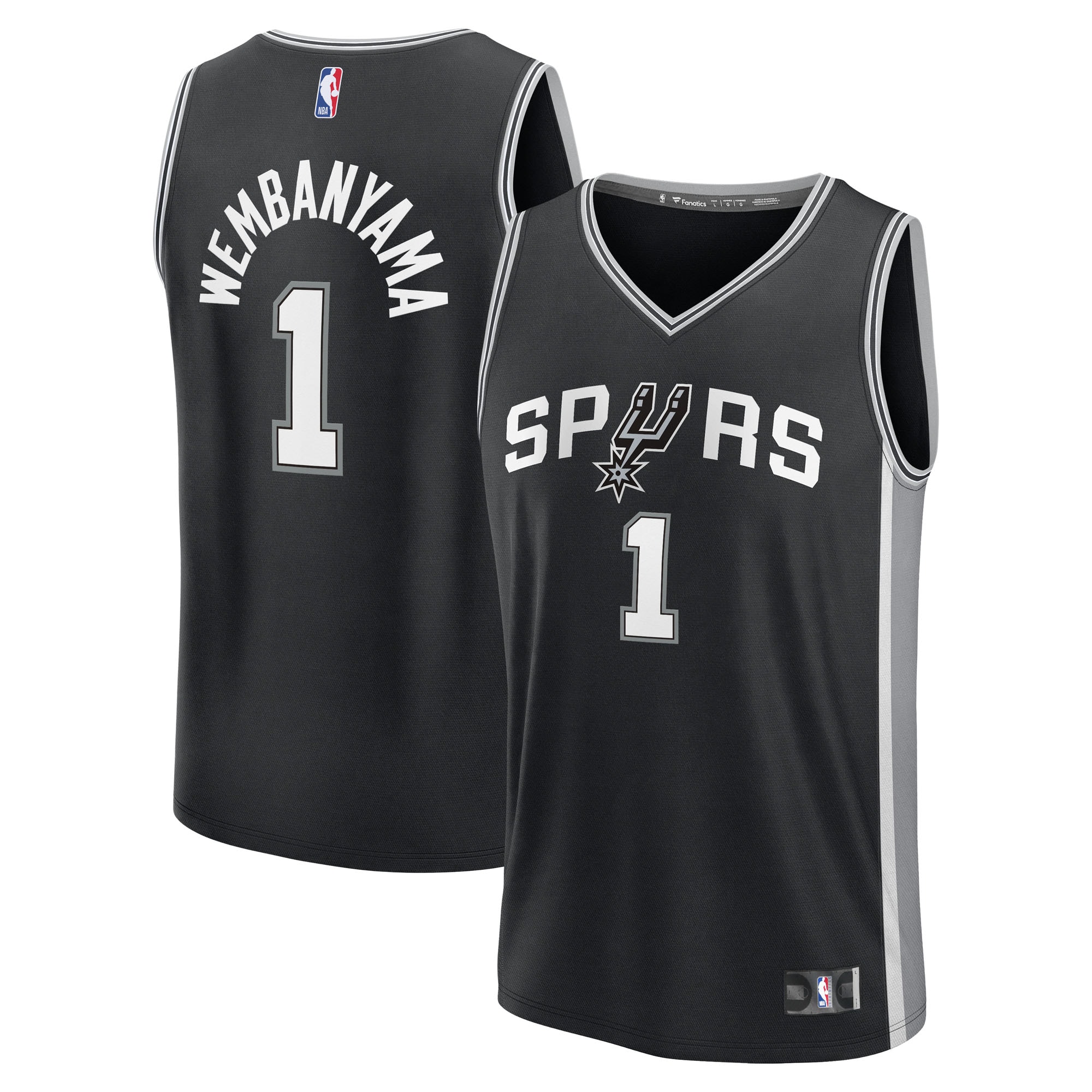 Victor Wembanyama San Antonio Spurs Fanatics Fast Break Player Jersey - Icon Edition