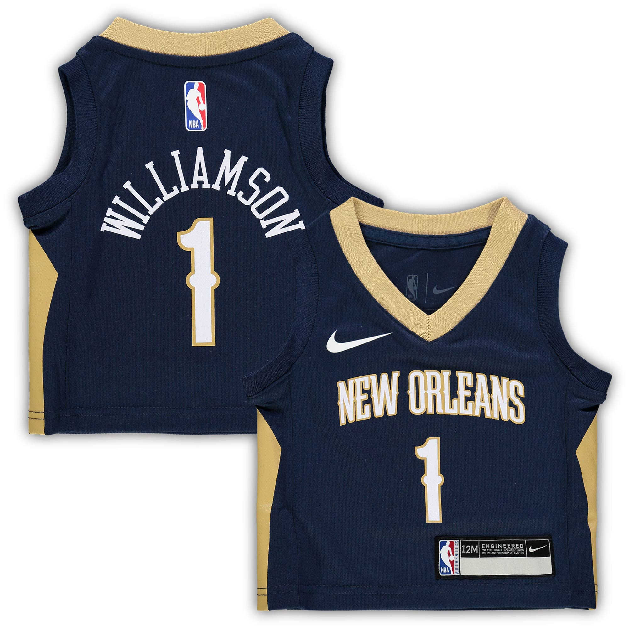 Zion Williamson New Orleans Pelicans Infant Jersey - Icon Edition - Navy