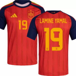 Spain Lamine Yamal #19 2026 Home Jersey