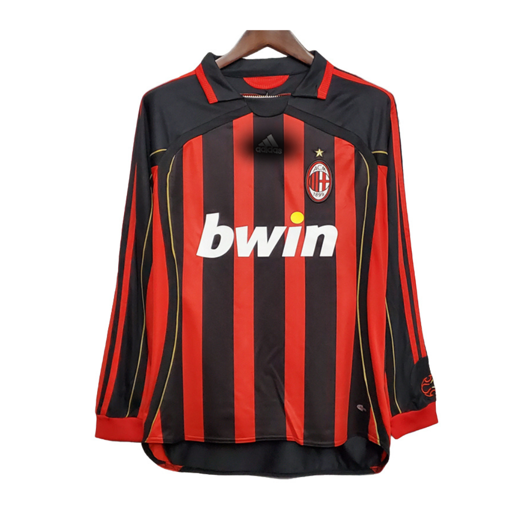 AC Milan 2006/07 Home Long Sleeve Jersey