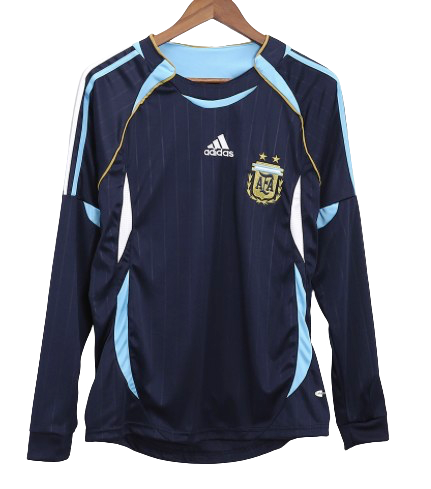 Argentina 2006 Away Long Sleeve Jersey