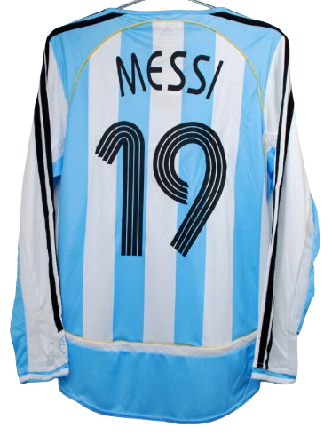 Argentina 2006 Home Long Sleeve Jersey