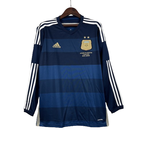 Argentina 2014 Away Long Sleeve Jersey