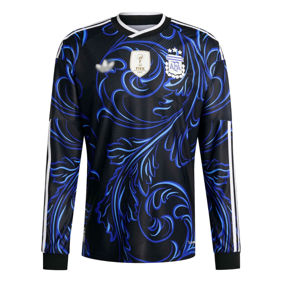 Argentina 2026 Away w/ World Cup Champions badge Long Sleeve Jersey