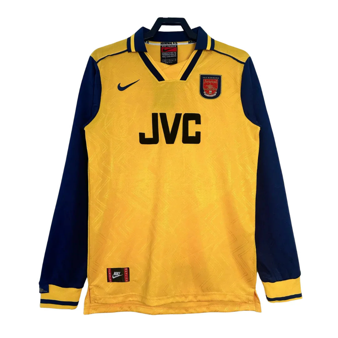 Arsenal 1996/97 Away Long Sleeve Jersey