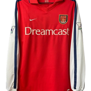 Arsenal 2001/02 Home Long Sleeve Jersey