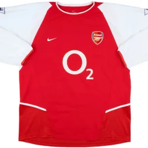 Arsenal 2002/04 Home Long Sleeve Jersey