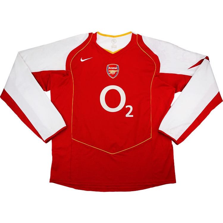 Arsenal 2004/05 Home Long Sleeve Jersey