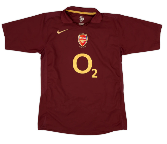 Arsenal 2005/06 Home Jersey