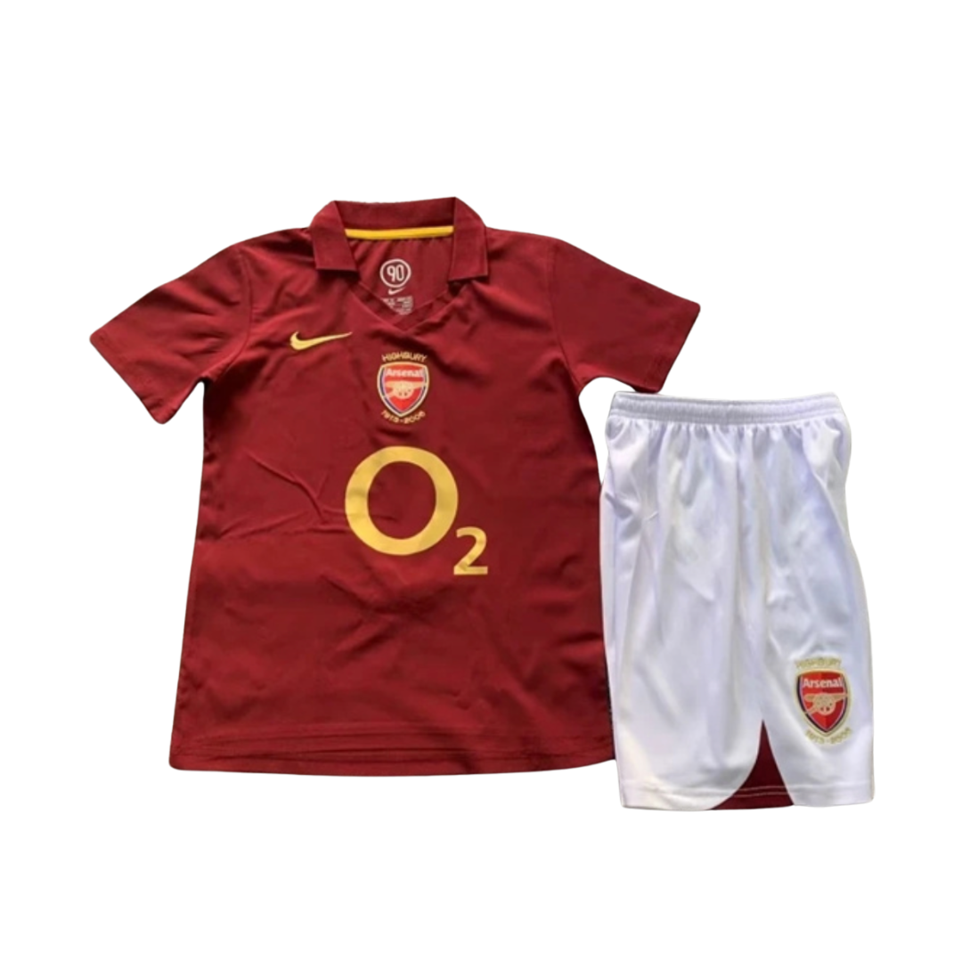 Arsenal 2005/06 Home Kids Kit